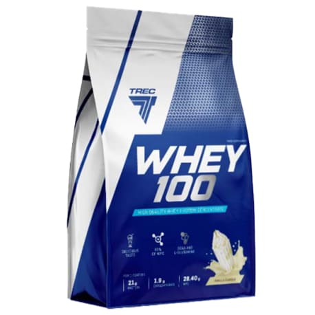 Supliment proteic Trec Whey 100 700 g cu gust de vanilie