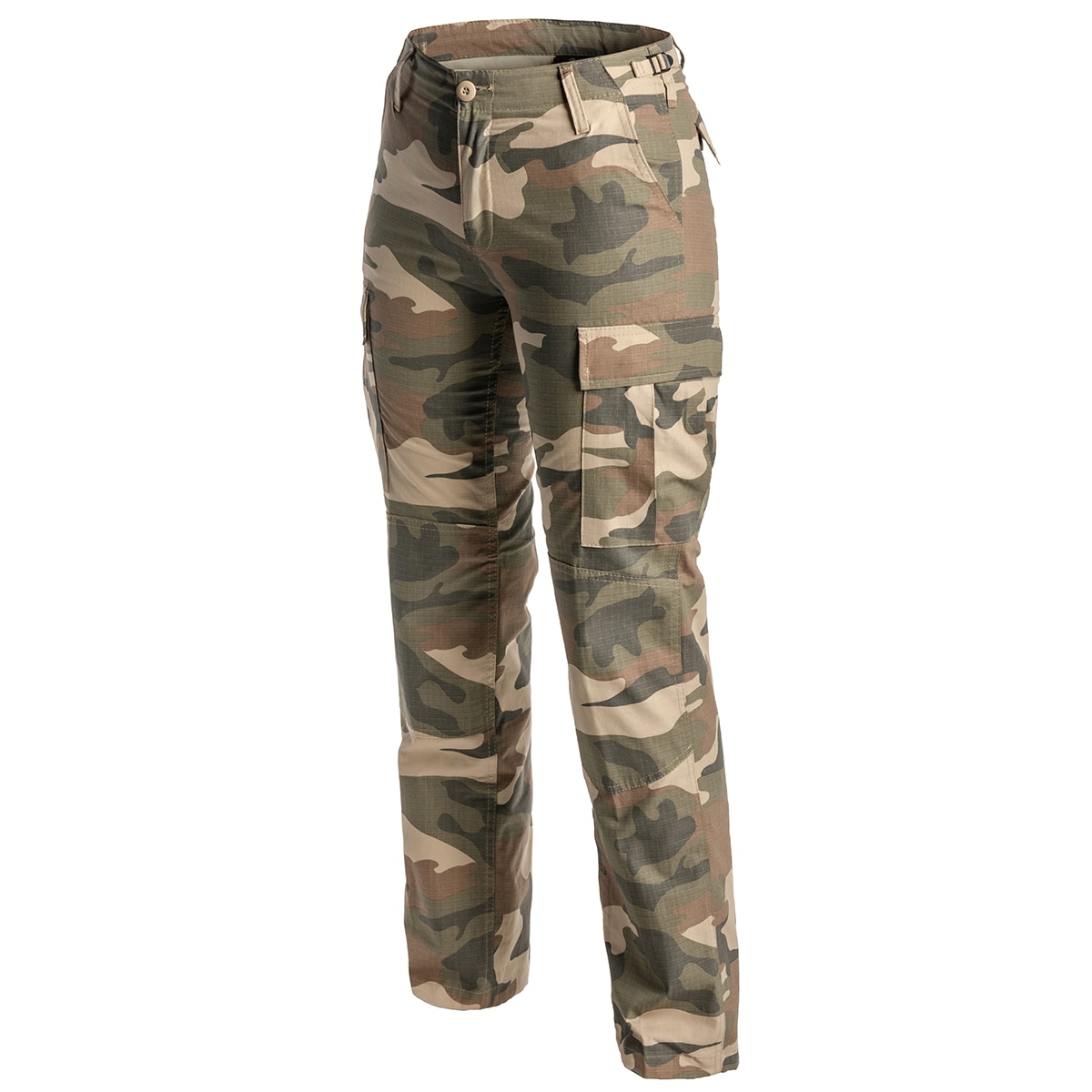 Pantaloni de damă Brandit Cargo BDU Rip-Stop - Light Woodland