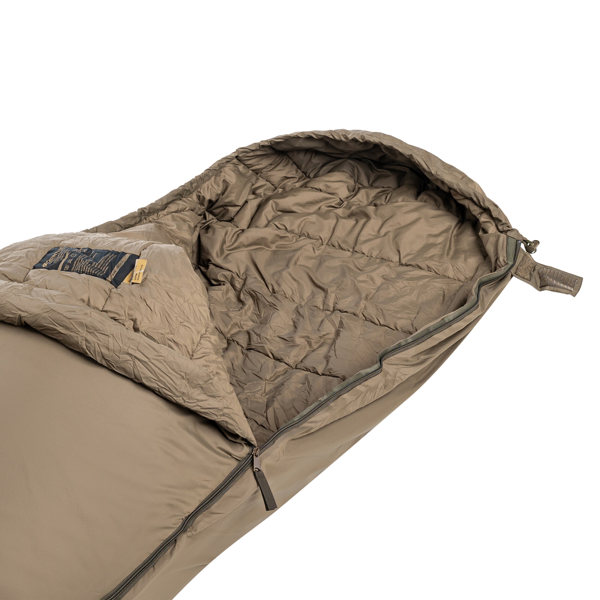 Sac de dormit Carinthia Eagle Olive - Stâng
