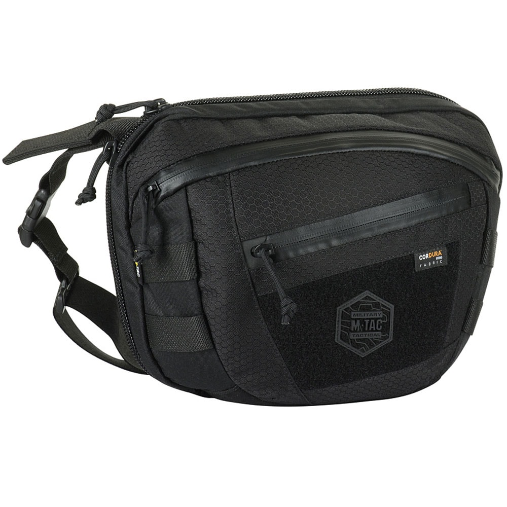 Geantă M-Tac Spheara Hex Hardsling Bag Elite Large cu velcro - Black