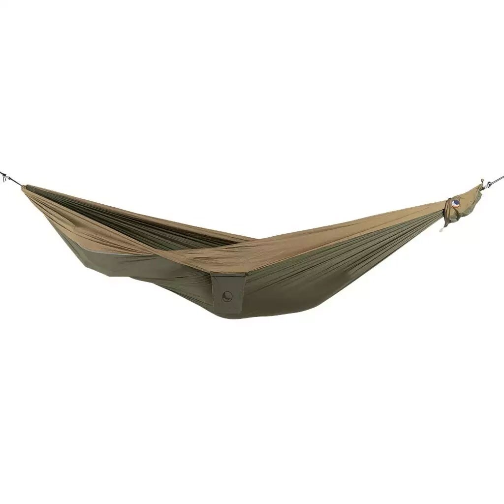 Hamac Ticket To The Moon King Size - Army Green/Brown