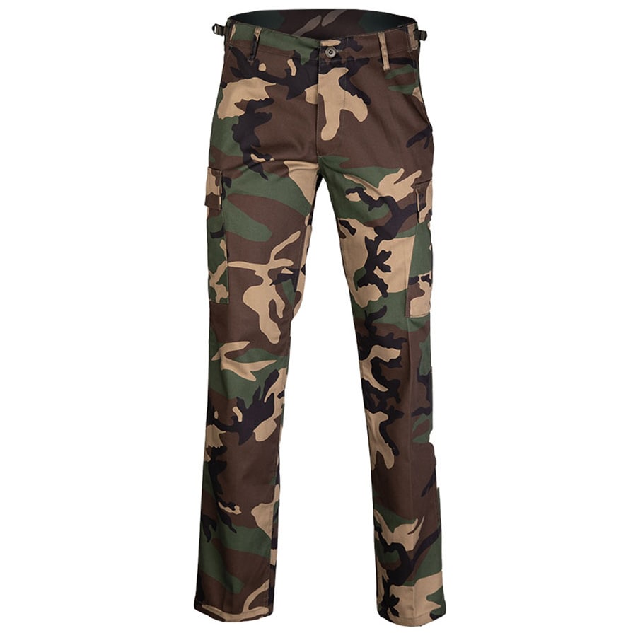 Pantaloni militari Mil-Tec US Ranger BDU Straight Cut - Woodland