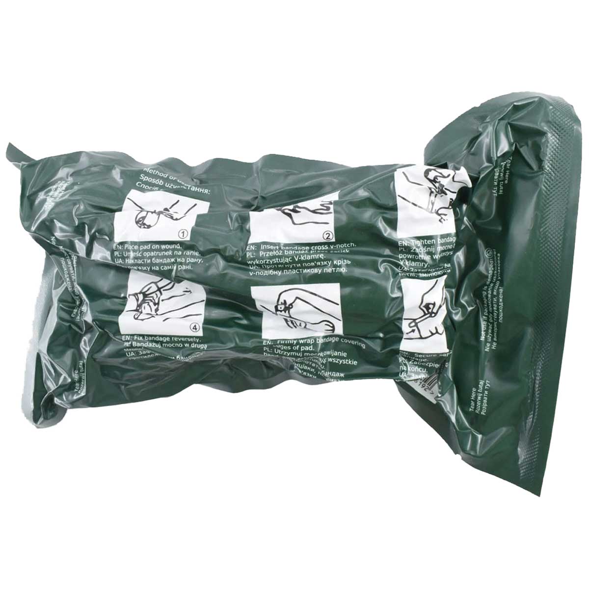 Pansament individual JB Tacticals tip israelian - 20 cm