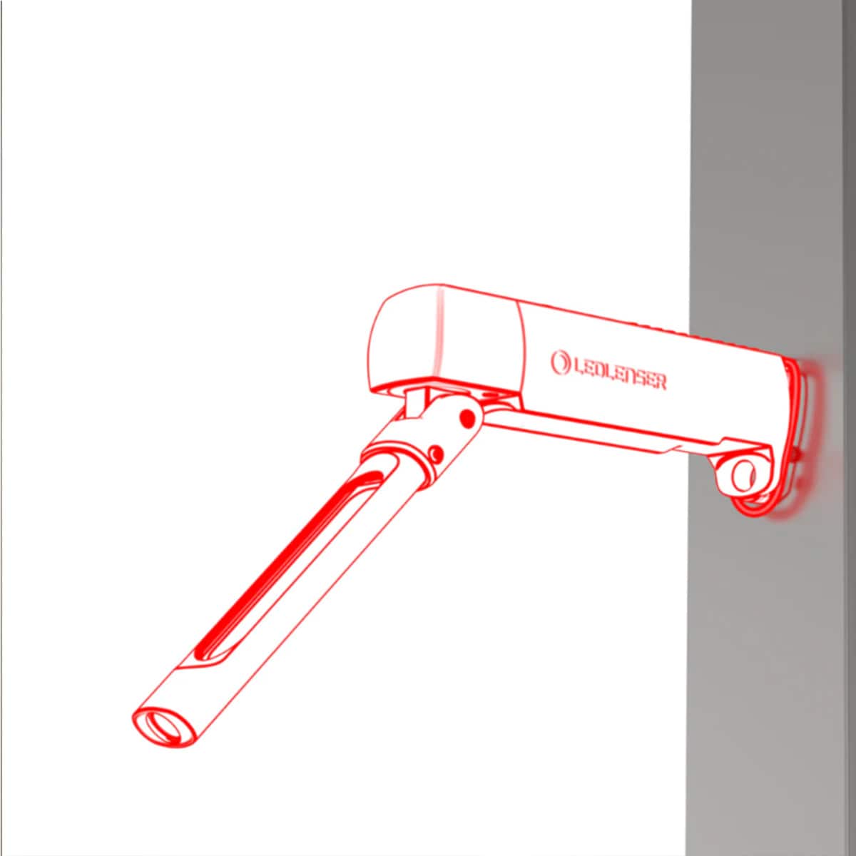 Lanternă de atelier Ledlenser W6R Work - 500 lumeni