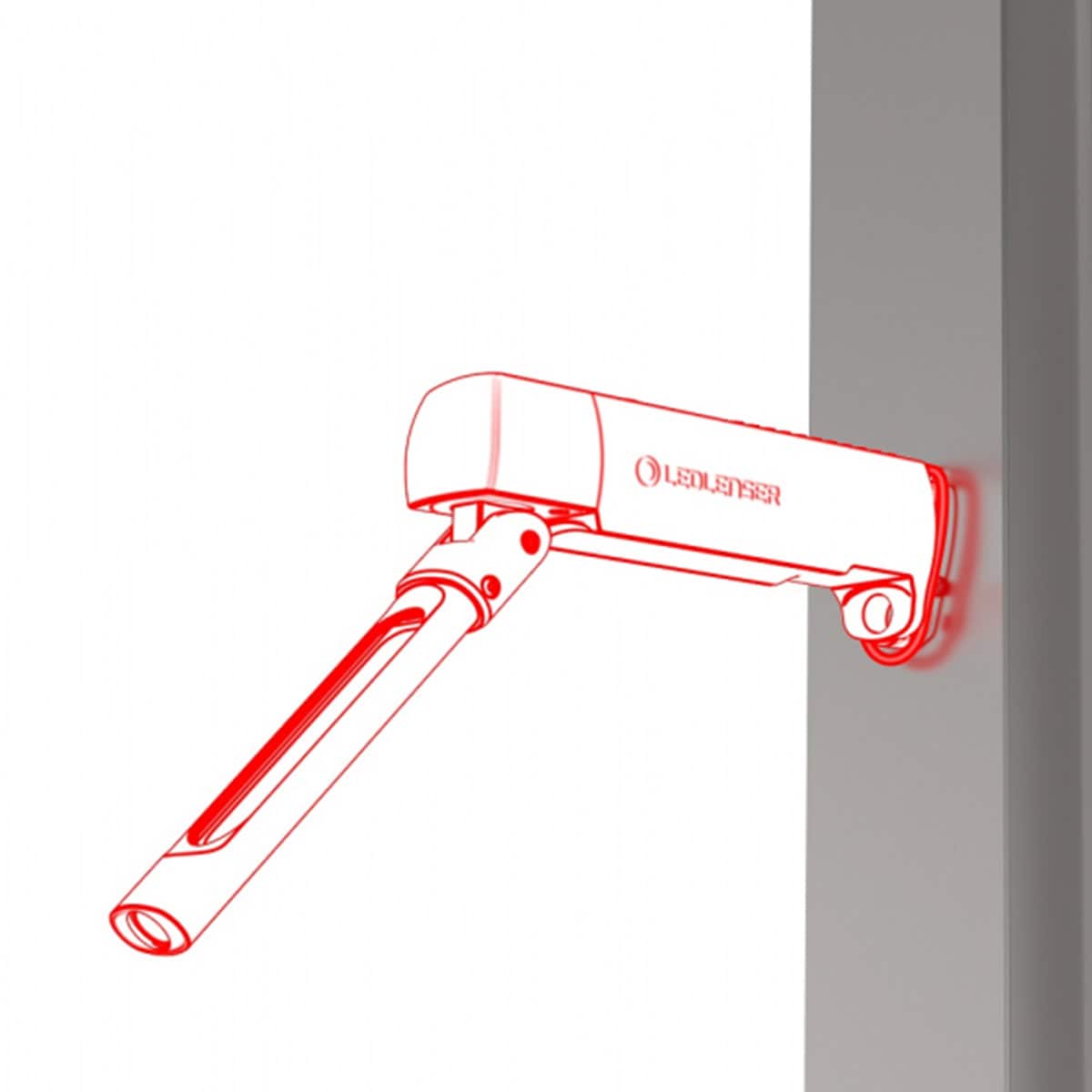 Lanternă de atelier Ledlenser W7R Work UV - 600 lumeni