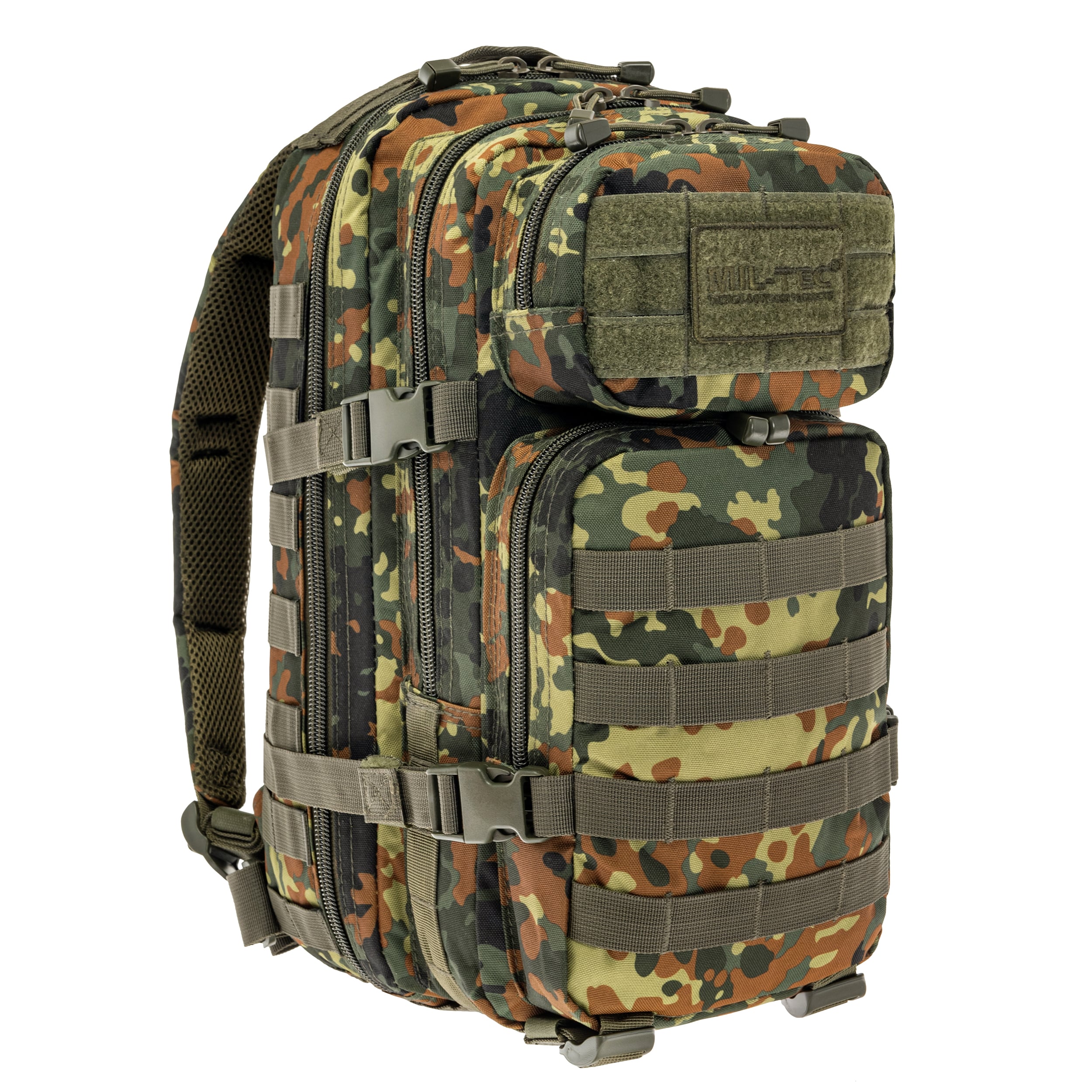 Rucsac Mil-Tec Assault Pack Small 20 l - Flecktarn