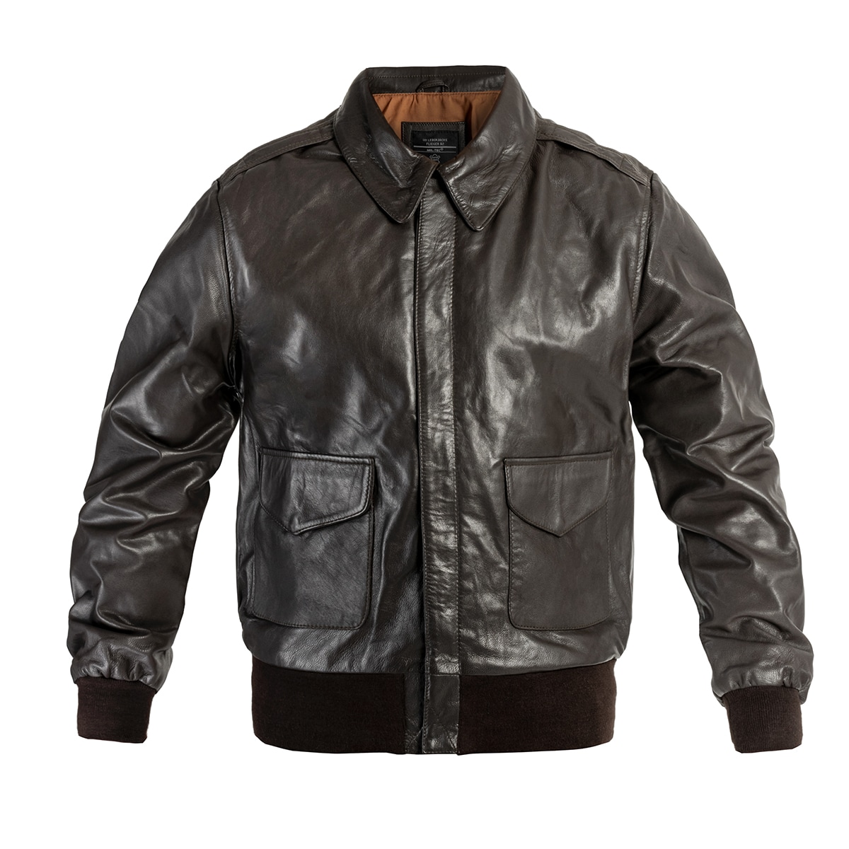 Geacă de piele Mil-Tec US A2 Leather Flight Jacket - Brown