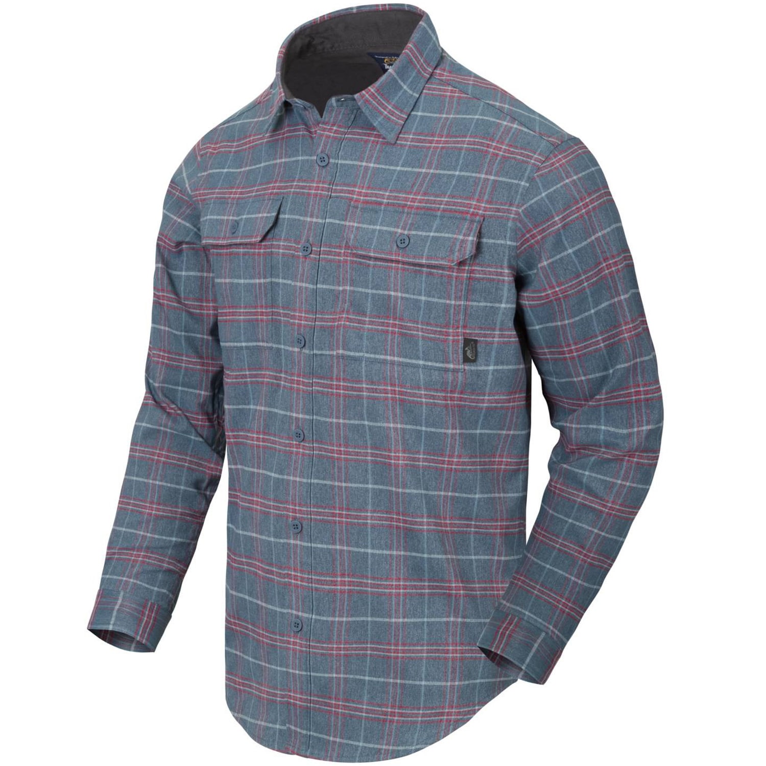 Cămașă Helikon GreyMan Polyester/Nylon - Graphite Plaid
