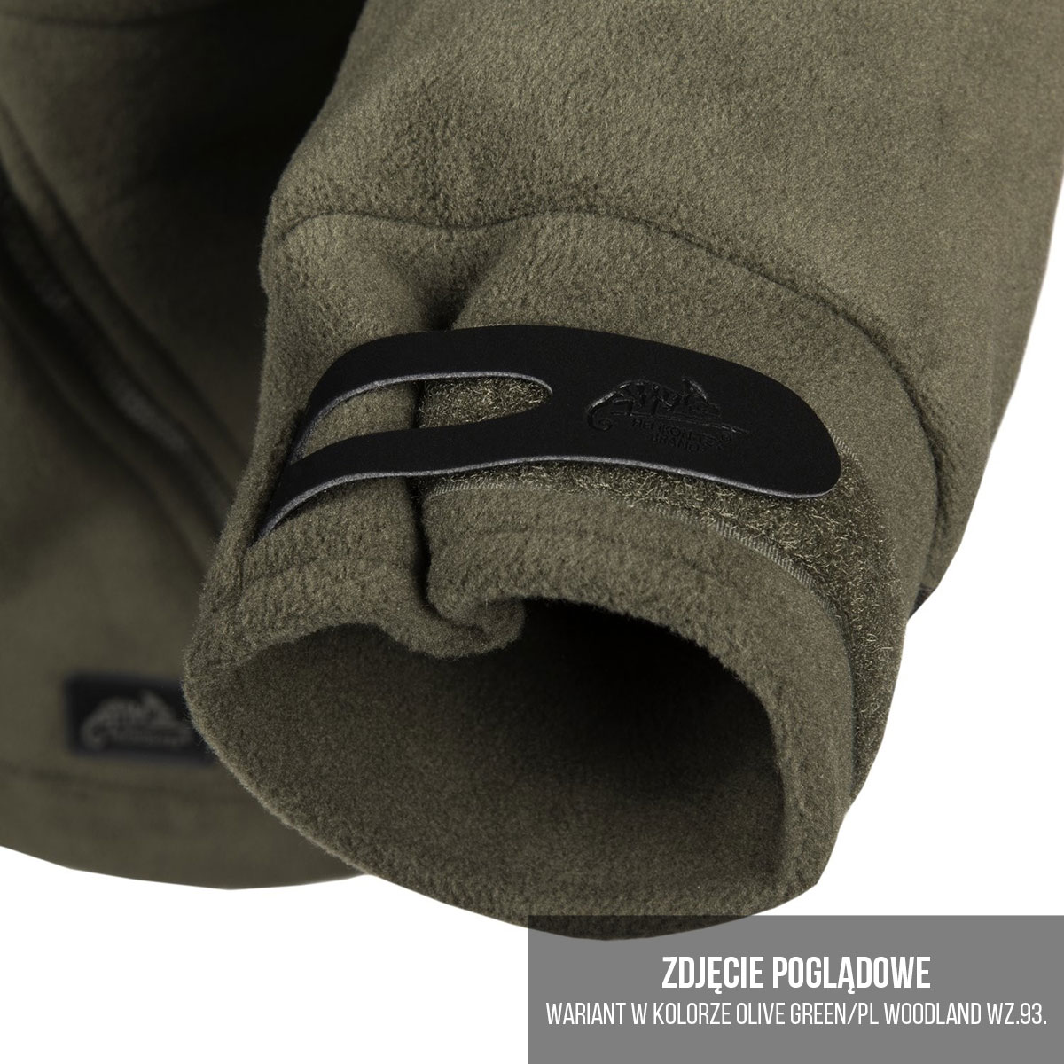 Jachetă polar Helikon Infantry - Black/ wz.93 Pantera PL Woodland