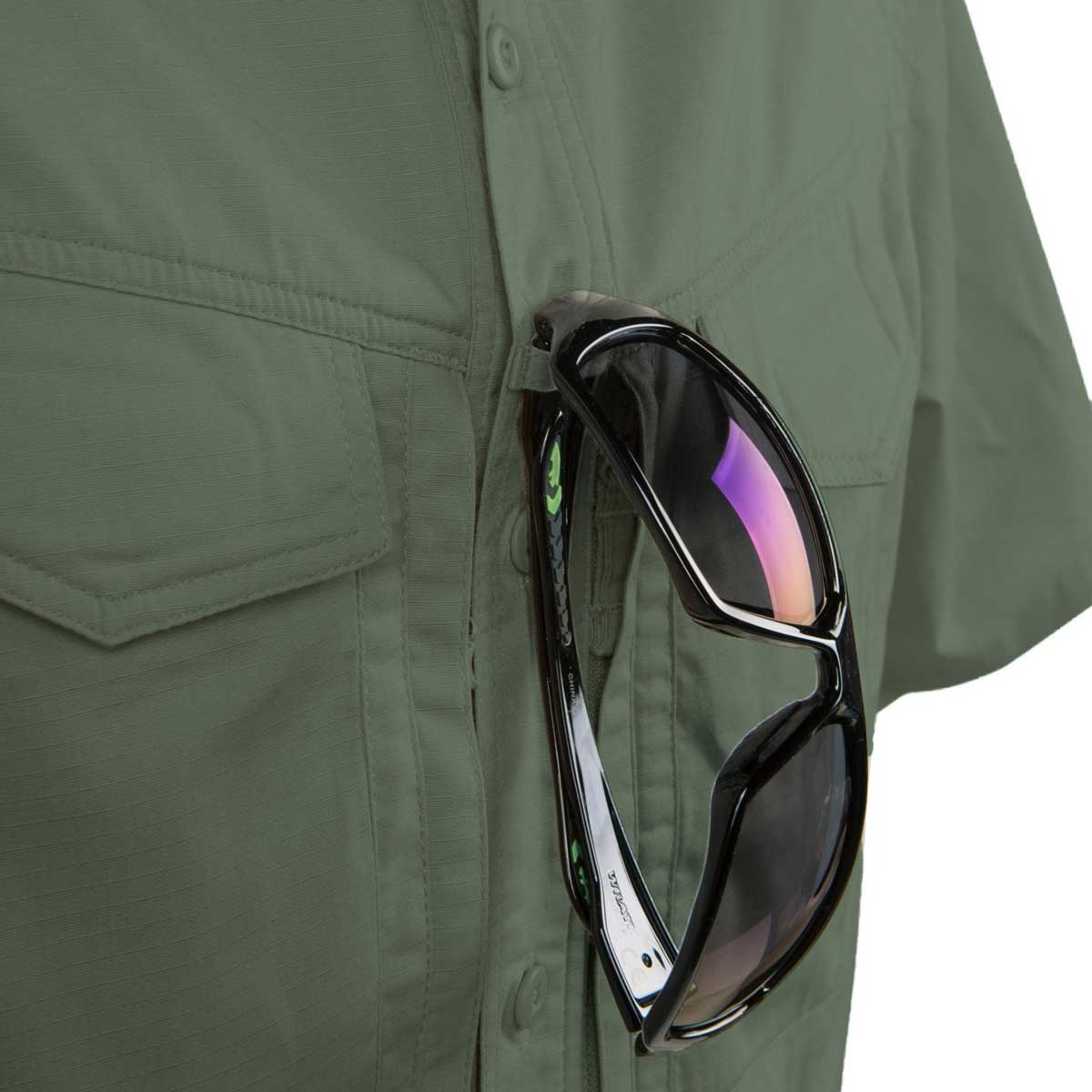 Cămașă Helikon Defender Mk2 PolyCotton Ripstop Short Sleeve - Olive Green