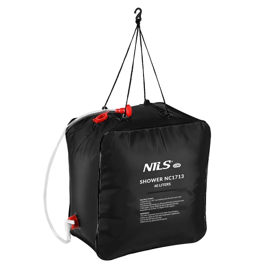 Duș solar pentru camping Nils Camp - 40 l