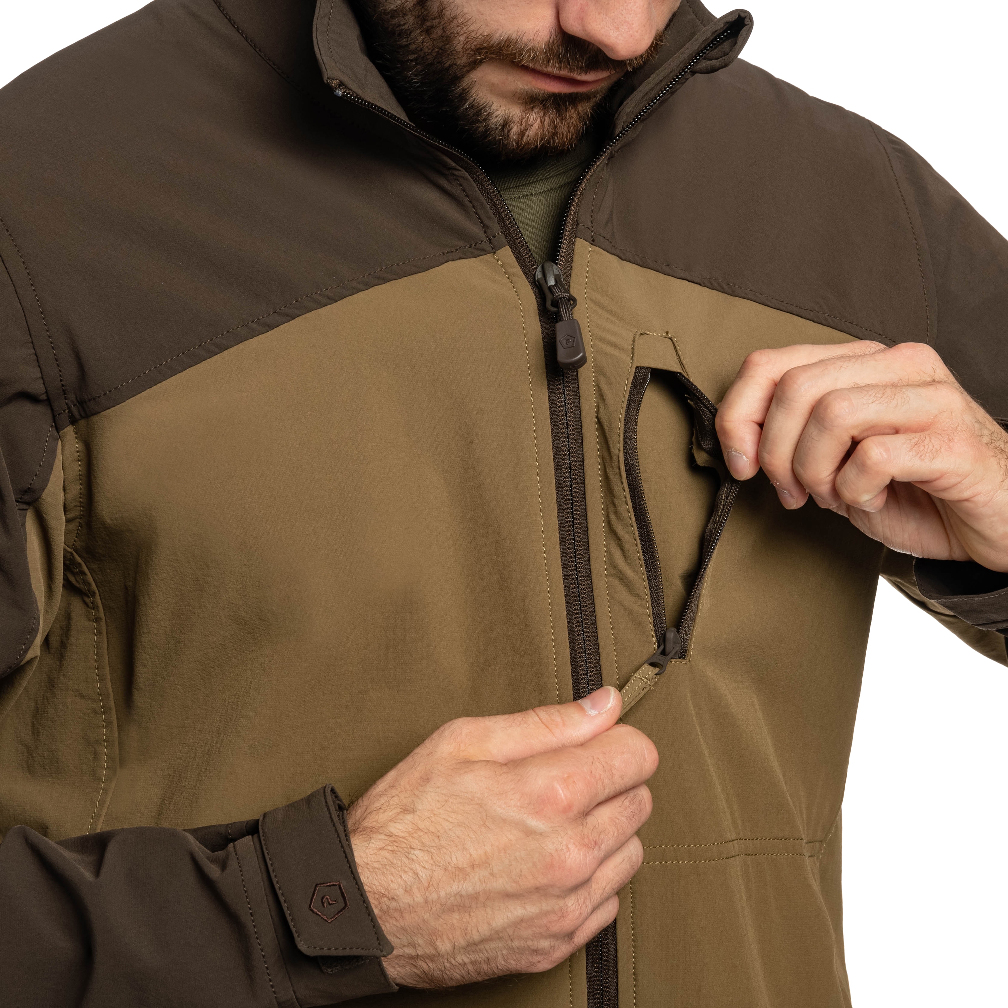 Geacă Pentagon Elite Light Softshell - Coyote/Mix