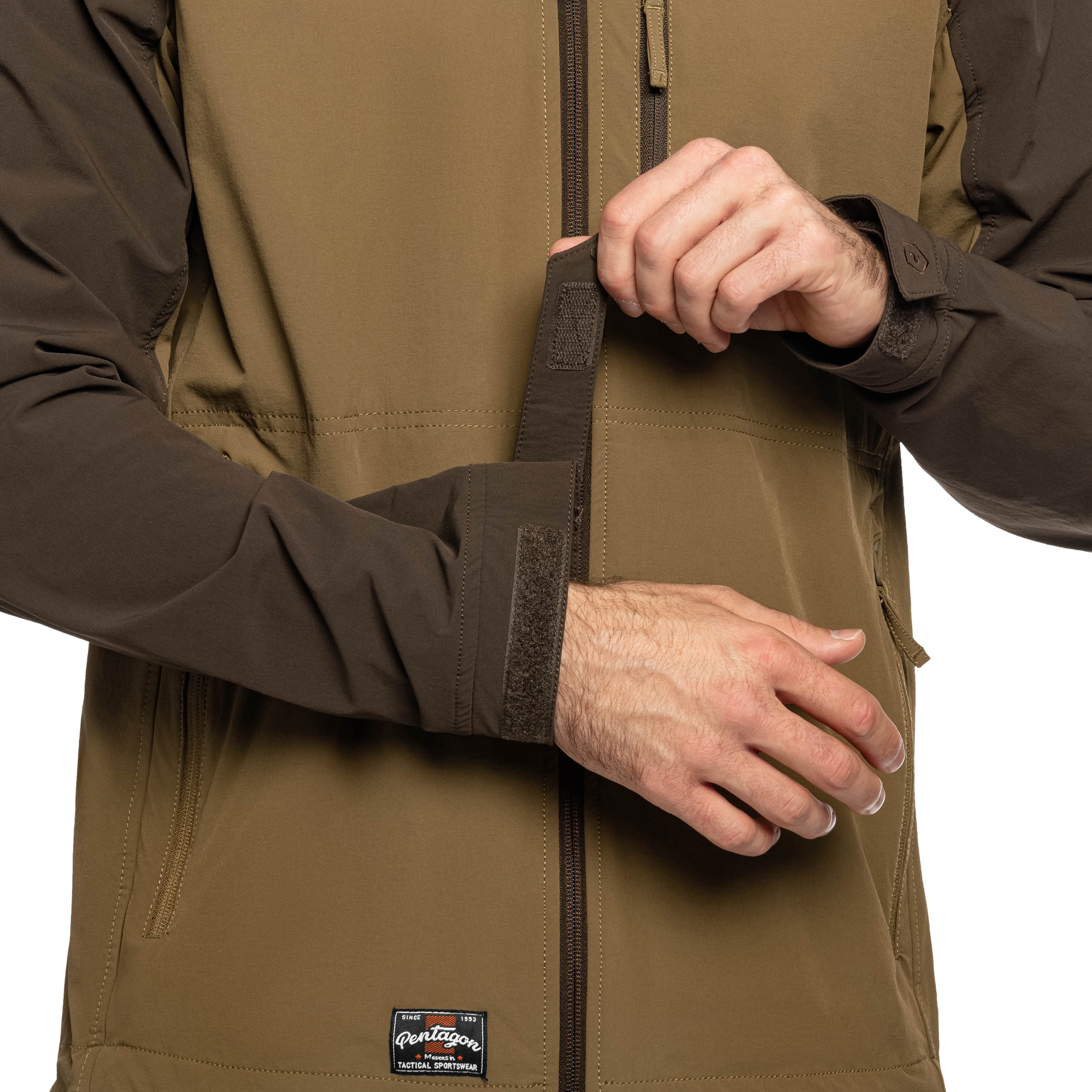 Geacă Pentagon Elite Light Softshell - Coyote/Mix