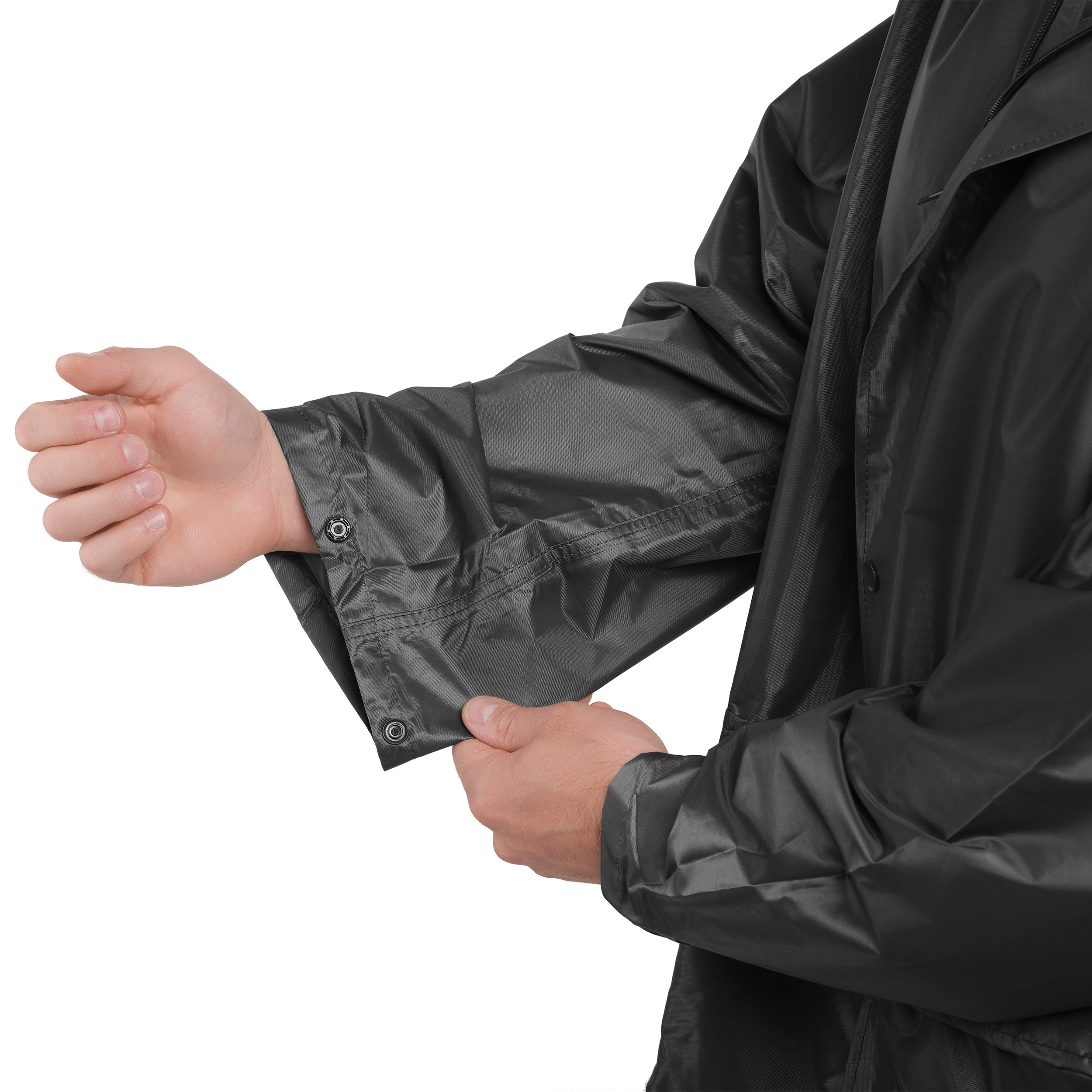 Set împotriva ploii Mil-Tec jachetă+pantaloni - Black