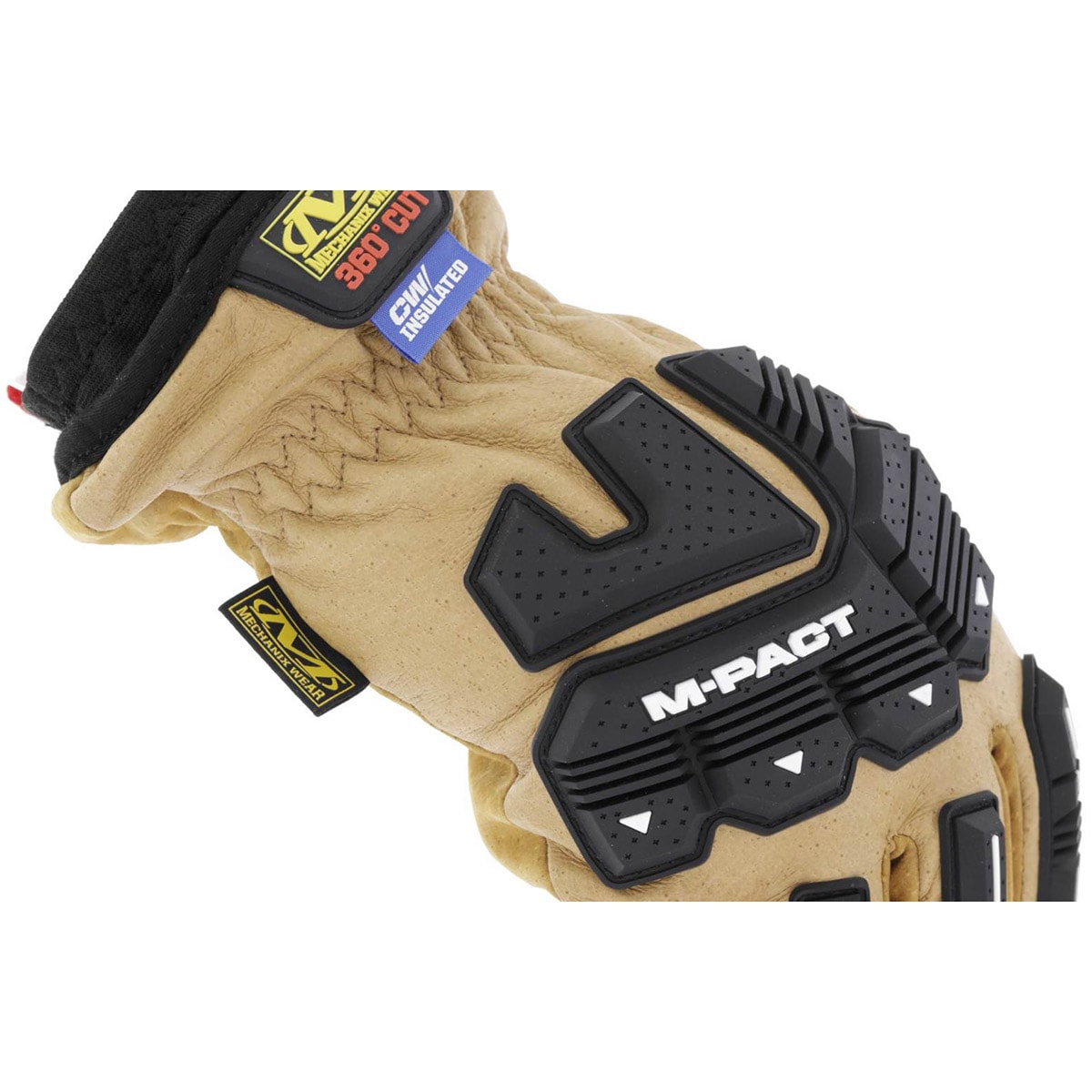 Mănuși tactice Mechanix Wear M-Pact Insulated Leather Driver F9-360 - Coyote