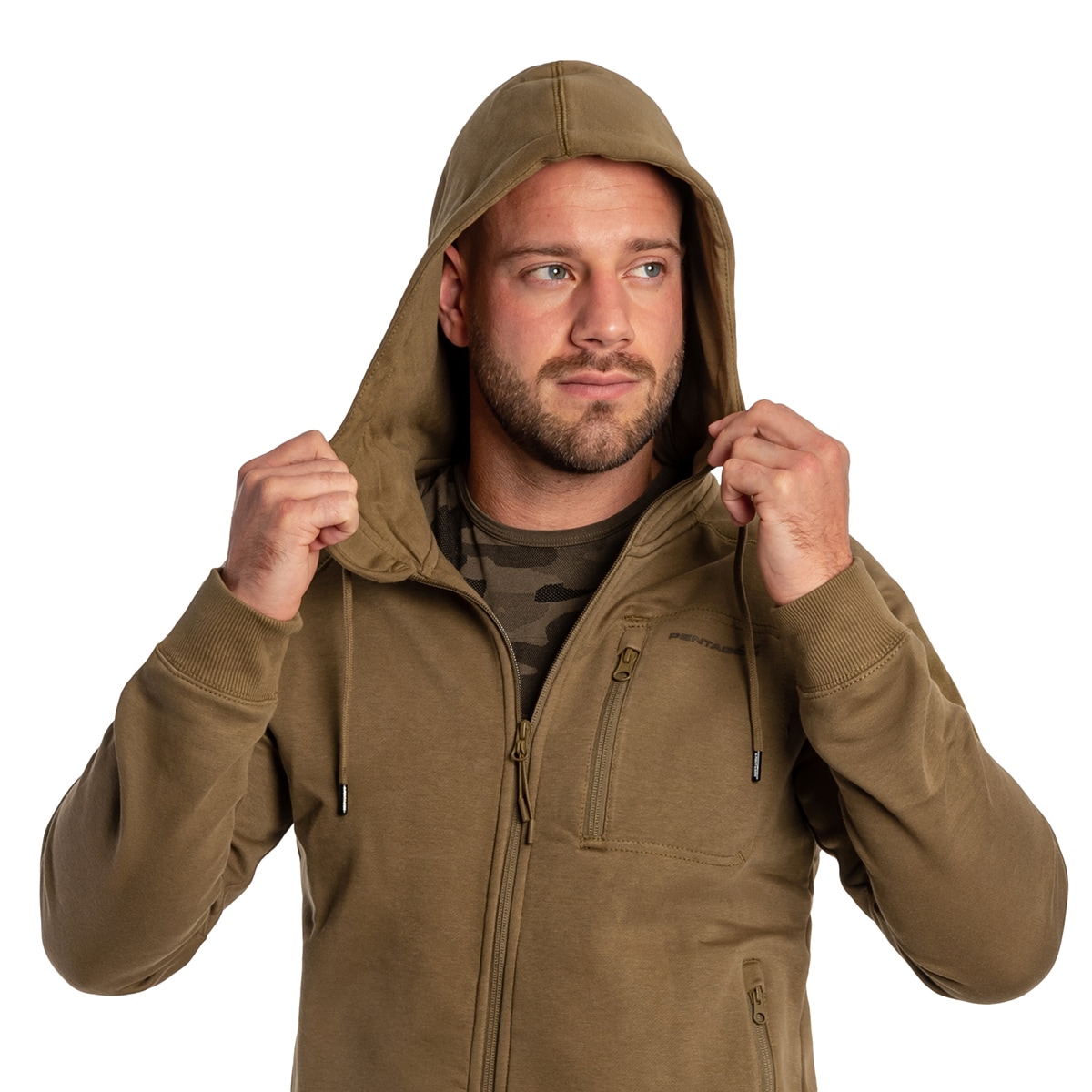 Hanorac Pentagon Leonidas 2.0 Tactical Hoodie - Coyote