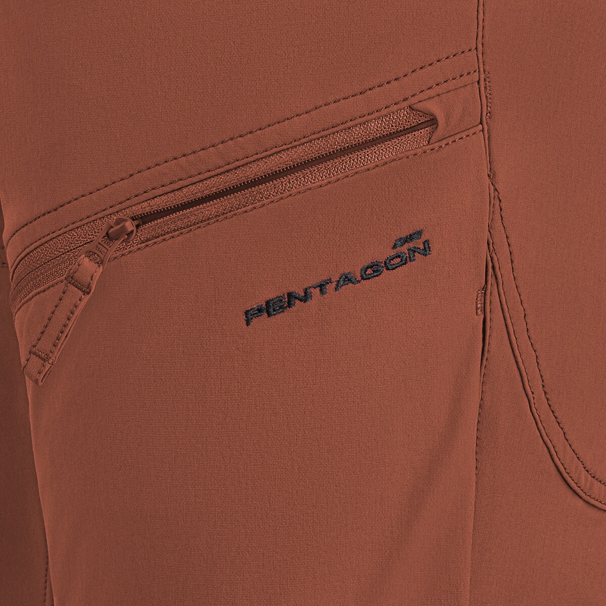 Pantaloni Pentagon Renegade Tropic Maroon Red - impregnați