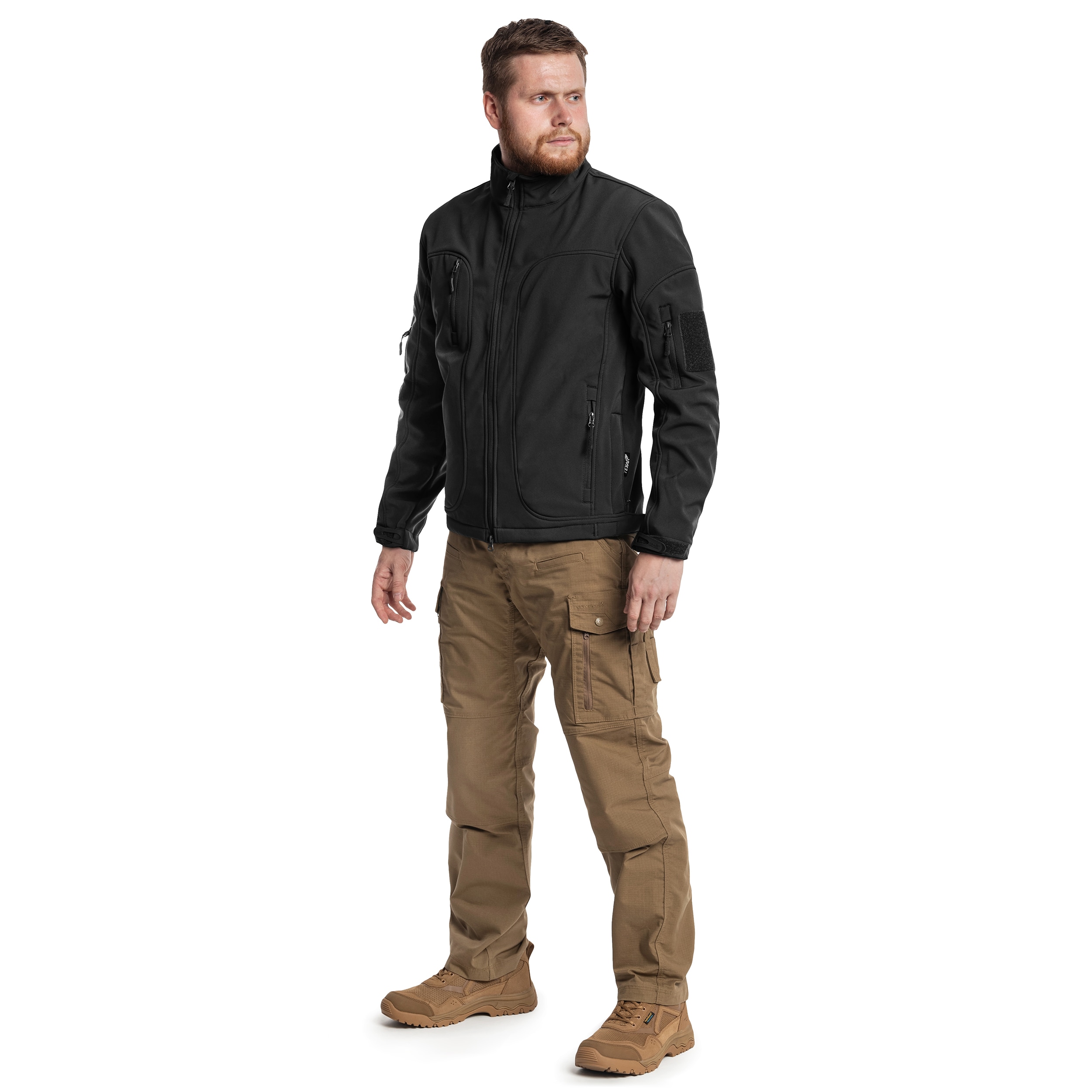 Geacă Texar Convoy 2.0 Softshell - Black