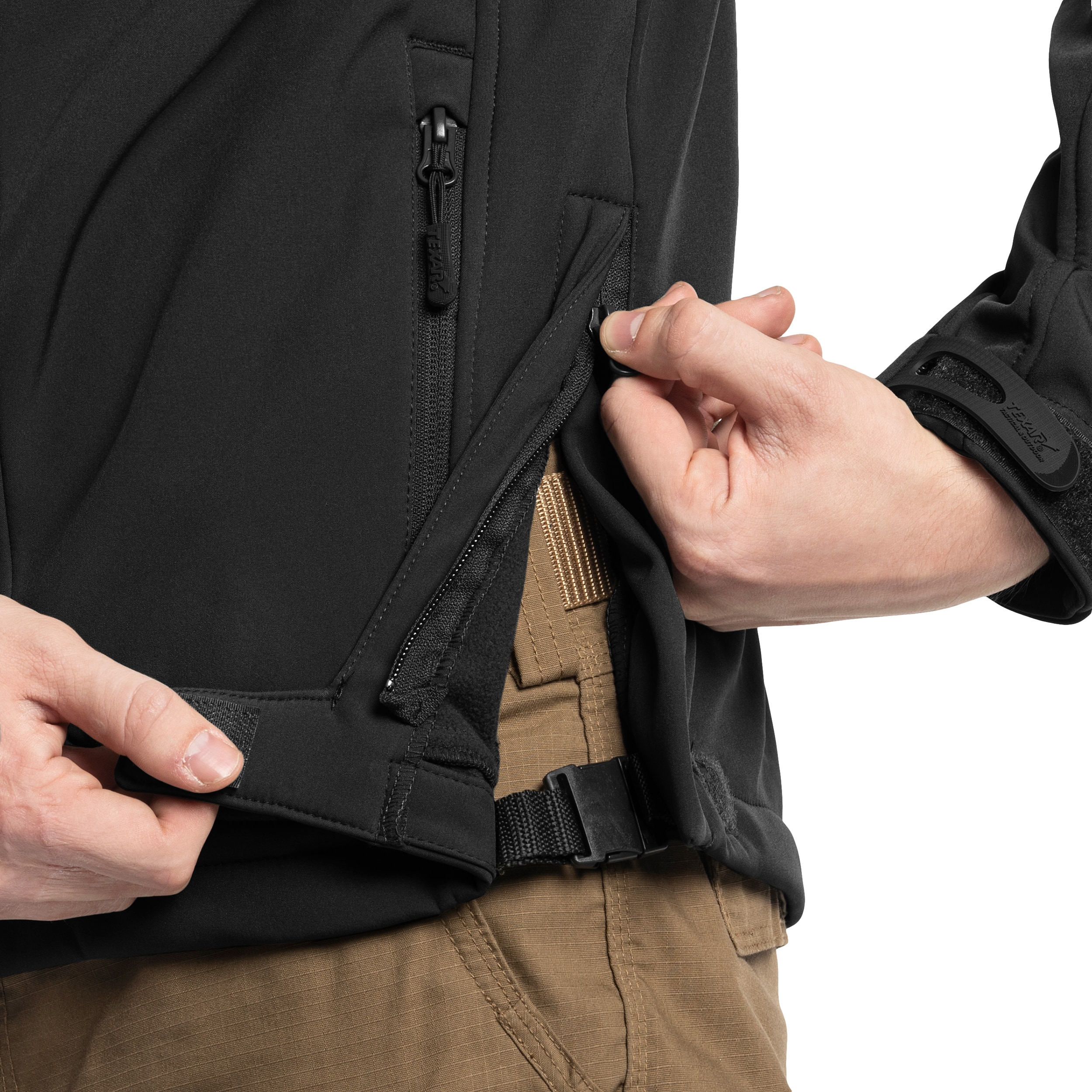 Geacă Texar Convoy 2.0 Softshell - Black