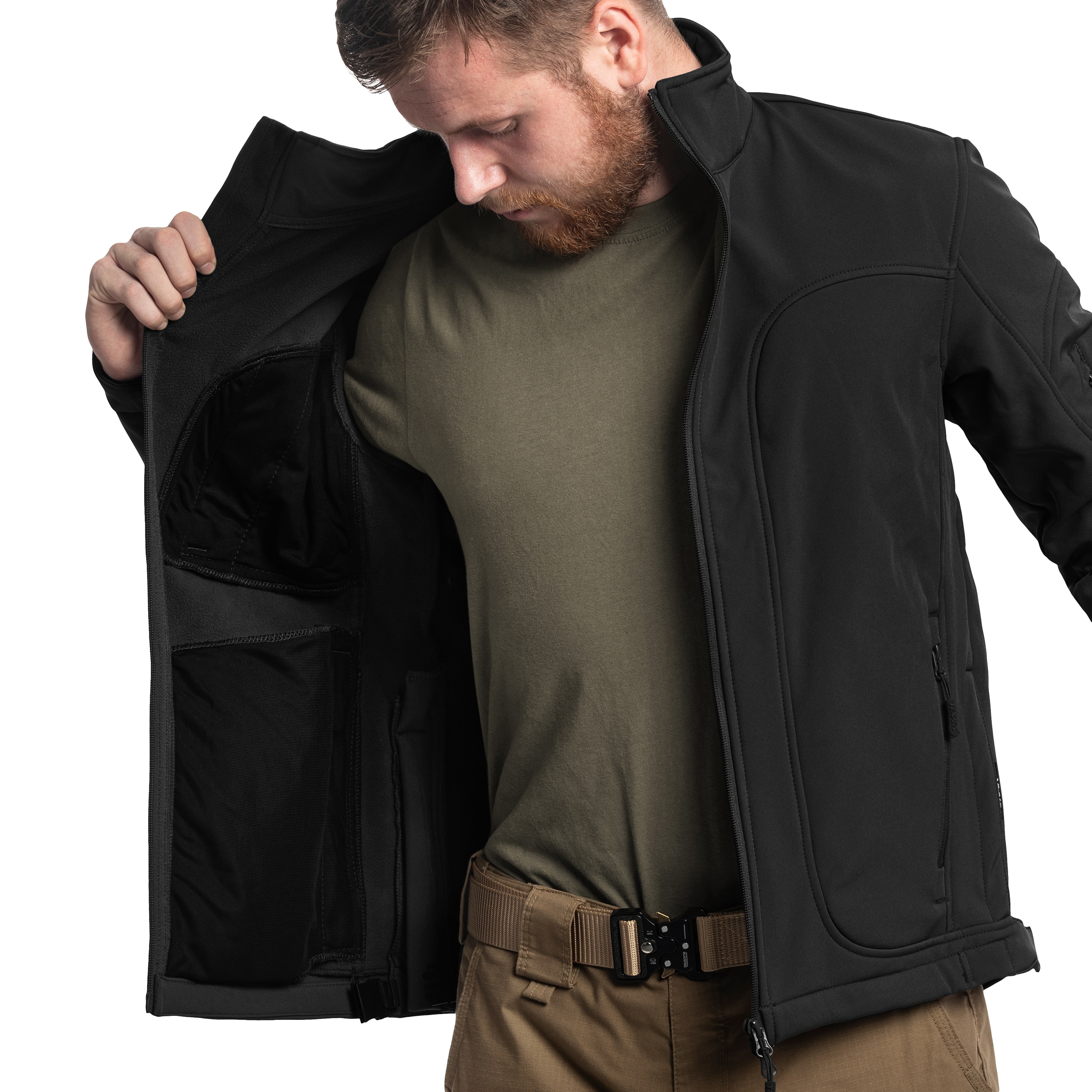 Geacă Texar Convoy 2.0 Softshell - Black