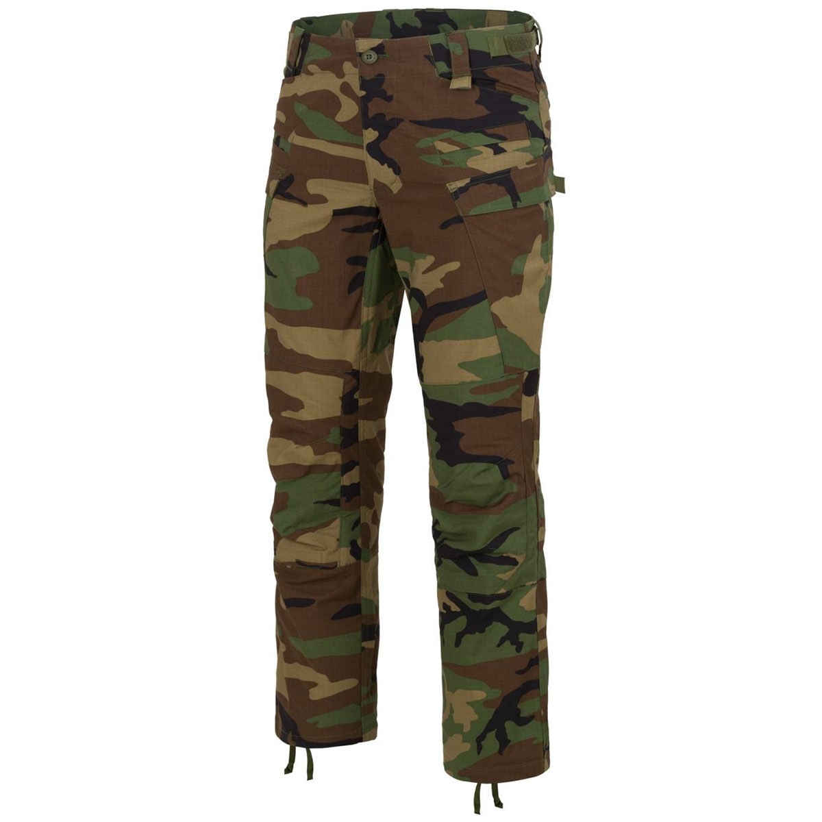 Pantaloni militari Helikon SFU Next Mk2 Pants PolyCotton Rip-Stop - US Woodland