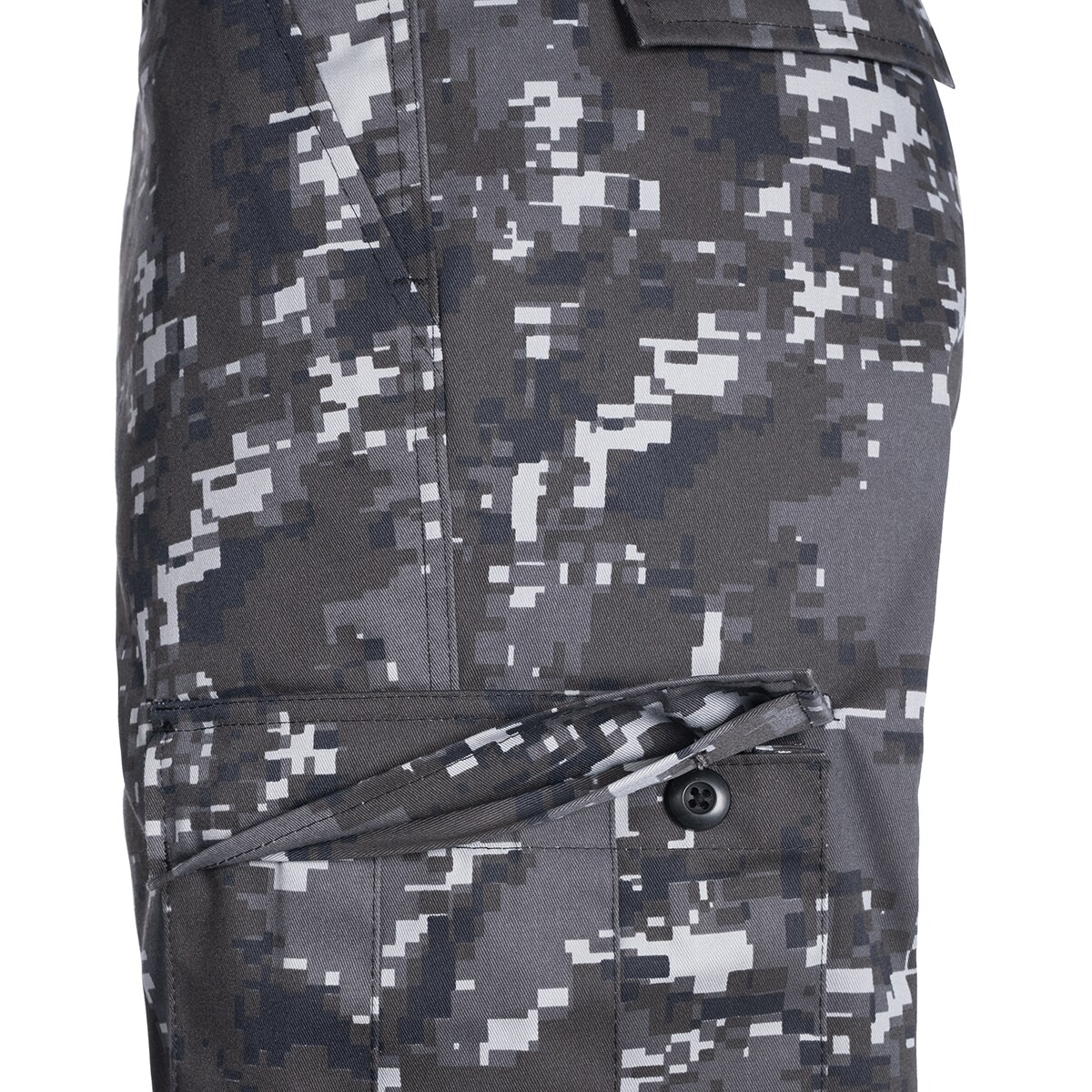 Pantaloni militari Mil-Tec US Ranger BDU - Black Digital