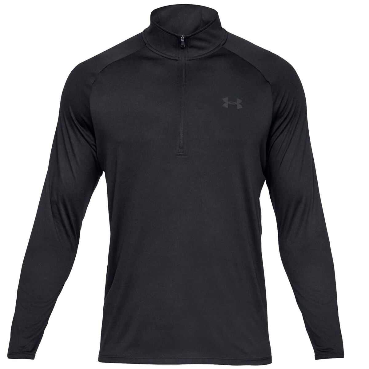 Bluză termoactivă  Under Armour Tech 2.0 1/2 ZIP Long Sleeve - Black