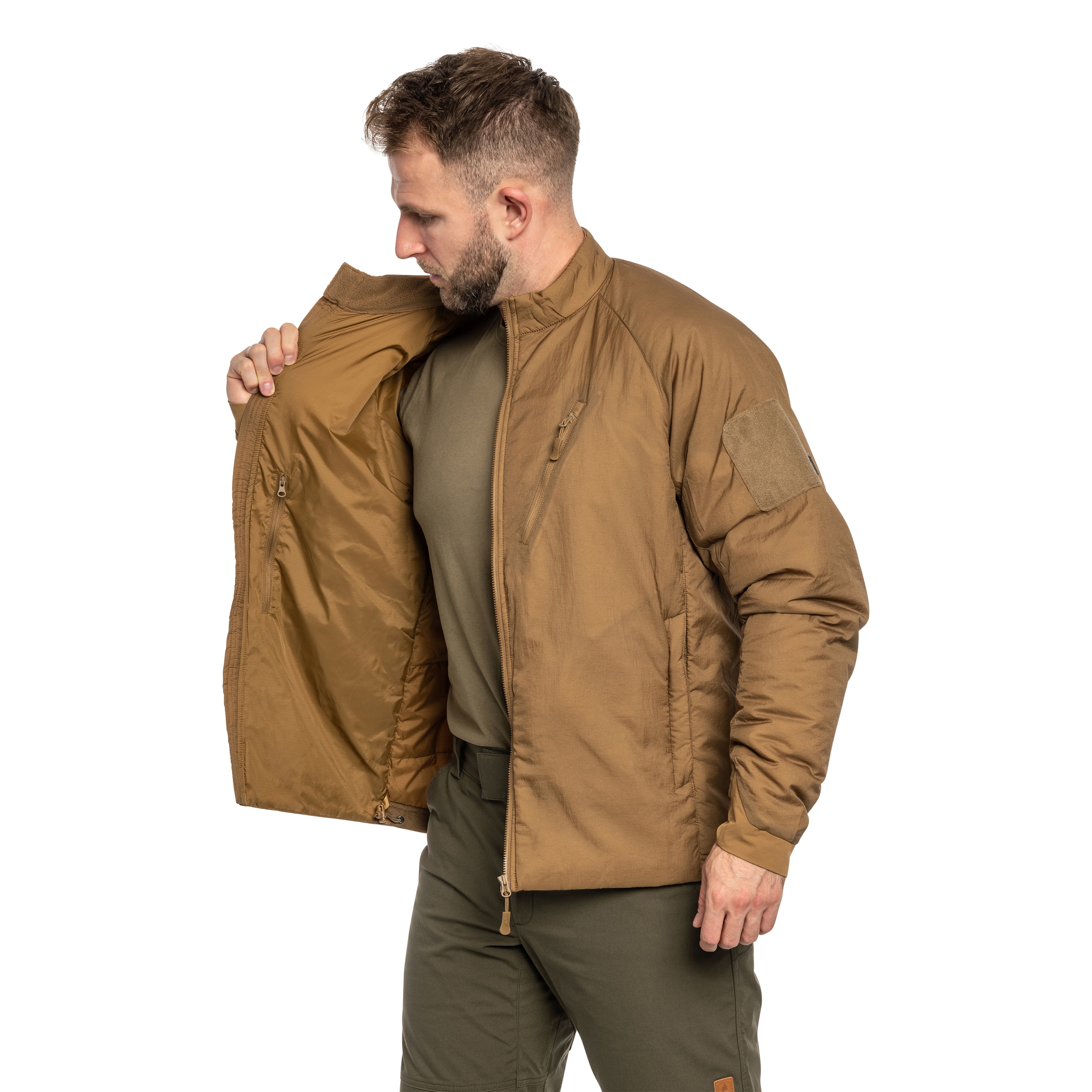 Geacă Helikon-Tex Wolfhound Climashield Apex - Coyote