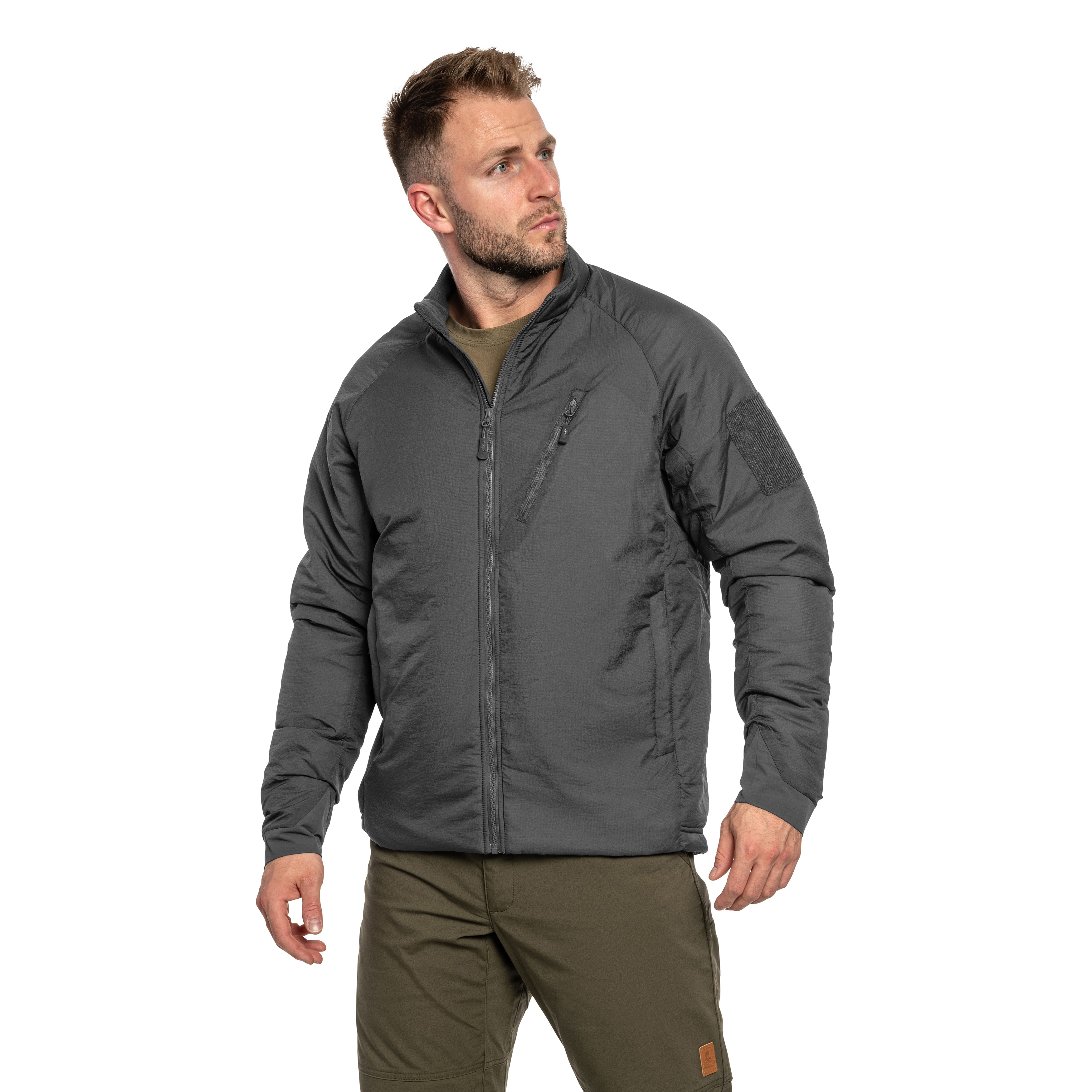 Geacă Helikon-Tex Wolfhound Climashield Apex - Shadow Grey