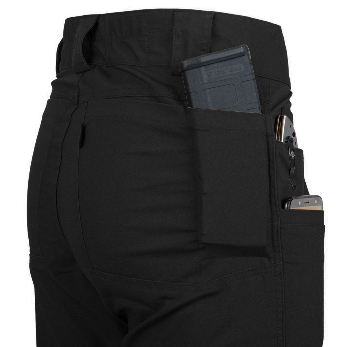 Pantaloni Helikon Greyman Tactical DuraCanvas - Black