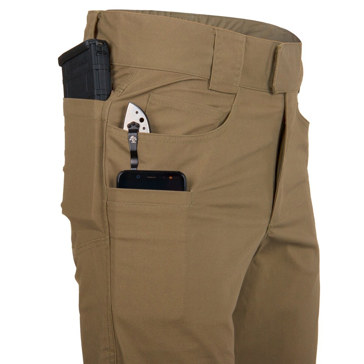 Pantaloni Helikon Greyman Tactical DuraCanvas - Coyote