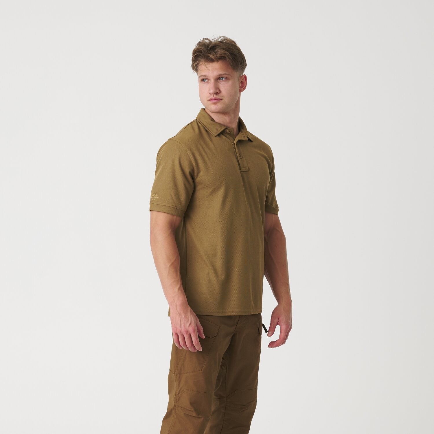 Tricou termoactiv Polo Helikon UTL TopCool - Coyote