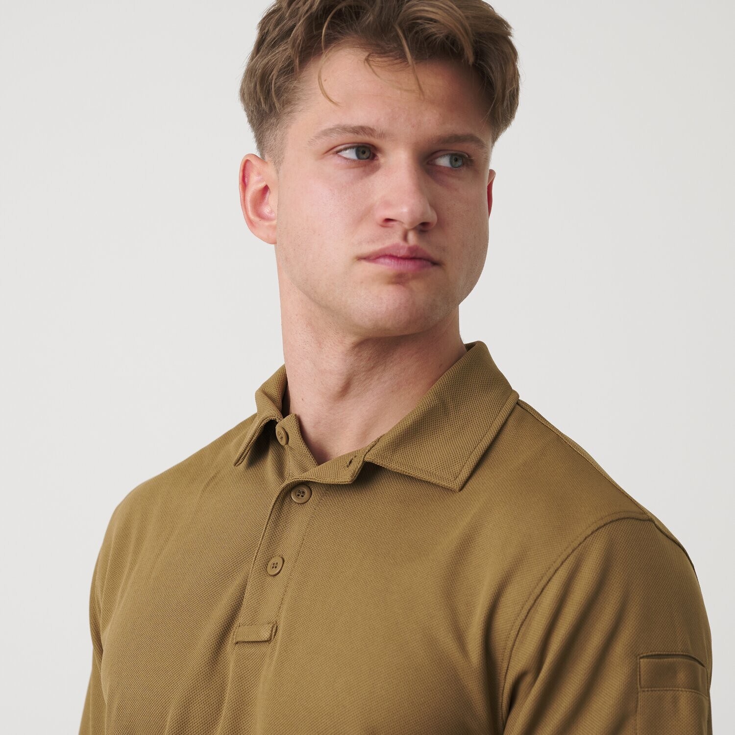 Tricou termoactiv Polo Helikon UTL TopCool - Coyote