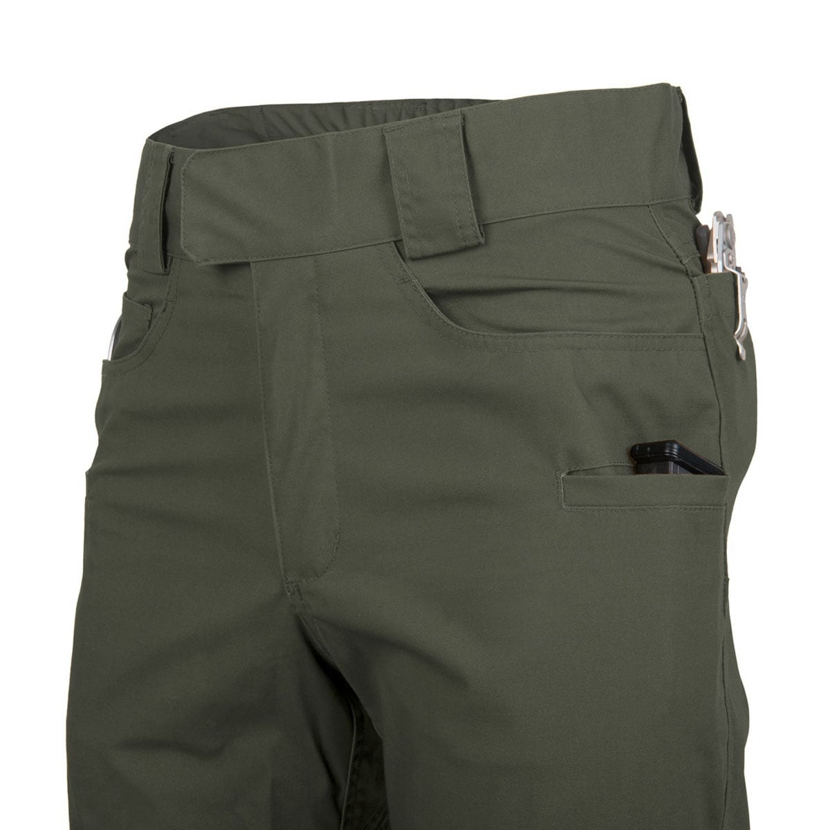 Pantaloni Helikon Greyman Tactical DuraCanvas - Taiga Green