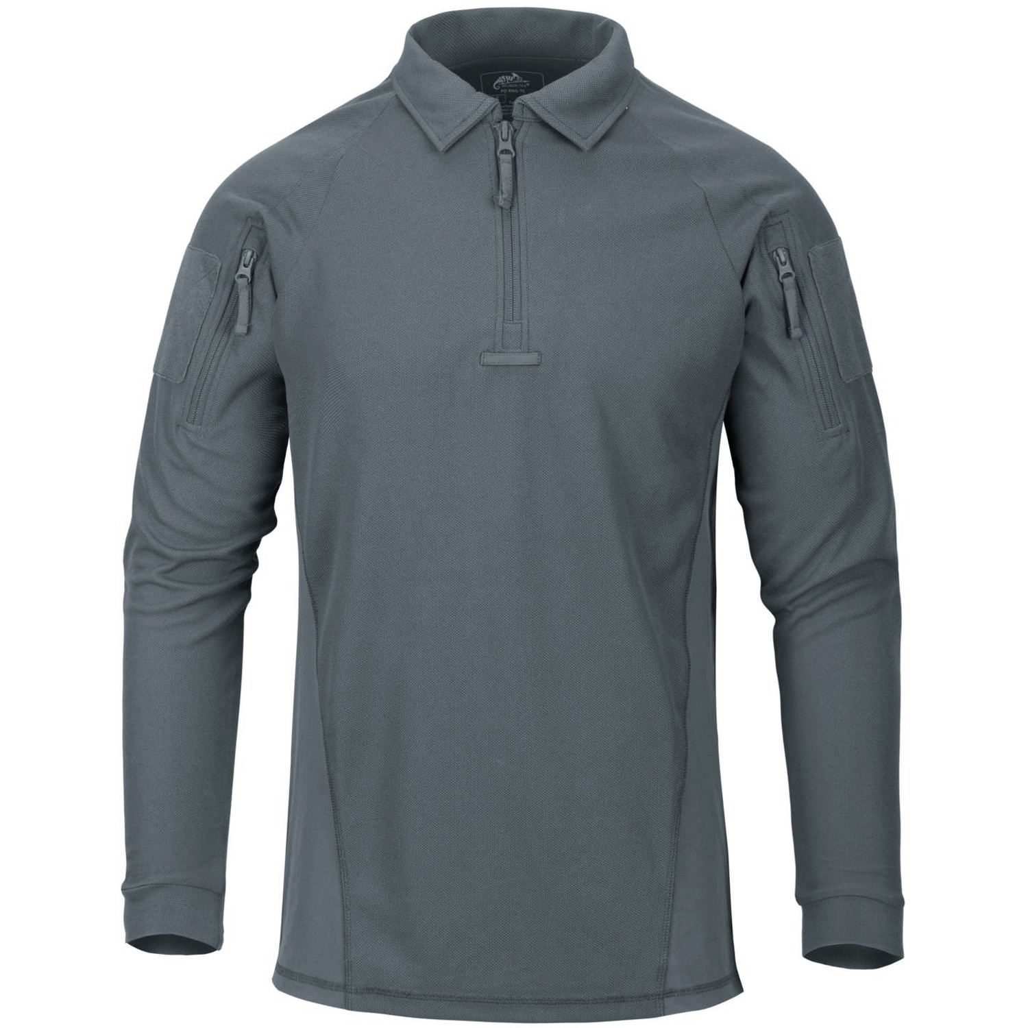 Tricou polo Helikon-Tex Range Long Sleeve - Shadow Grey