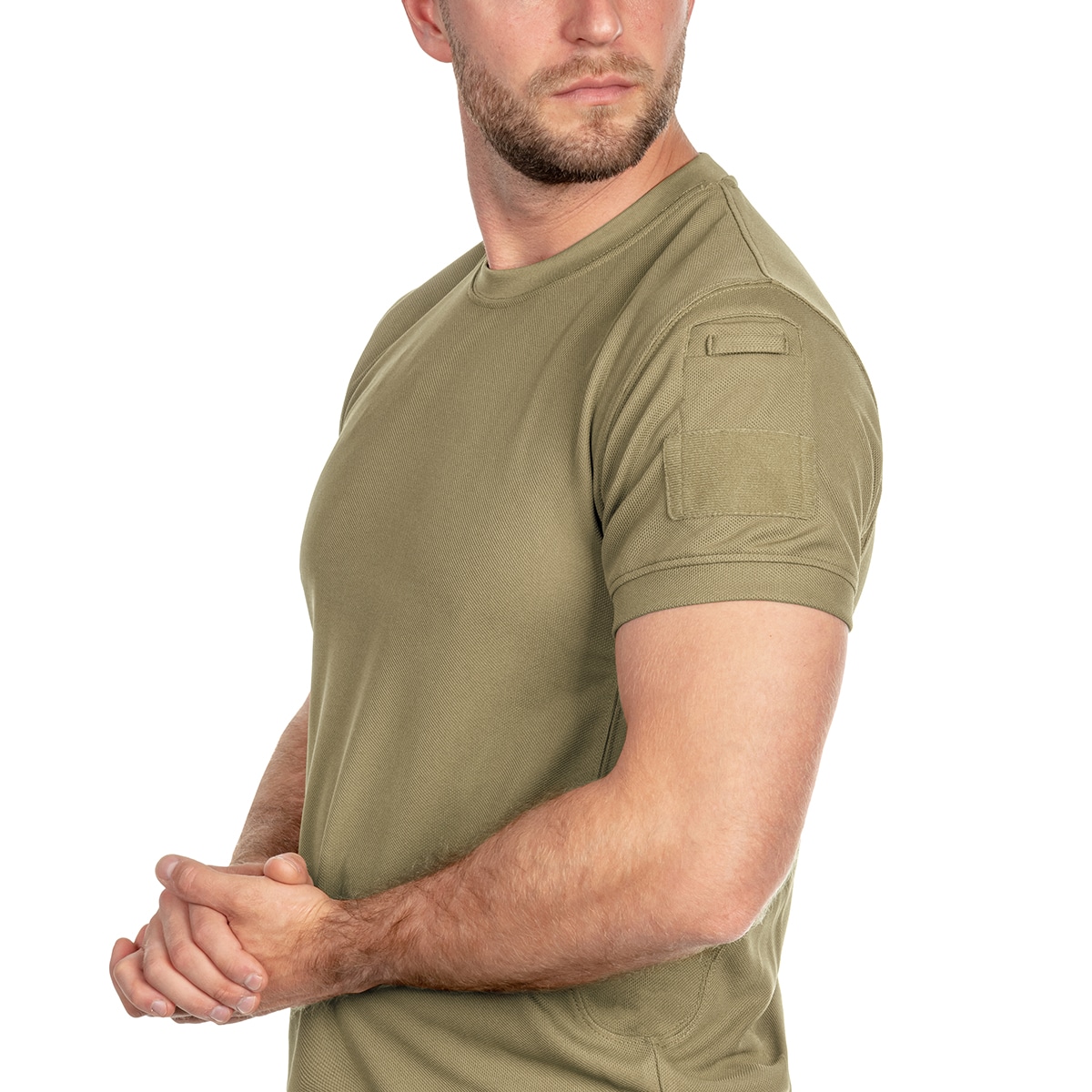 Tricou termoactiv Helikon-Tex Tactical T-shirt TopCool - Kaki
