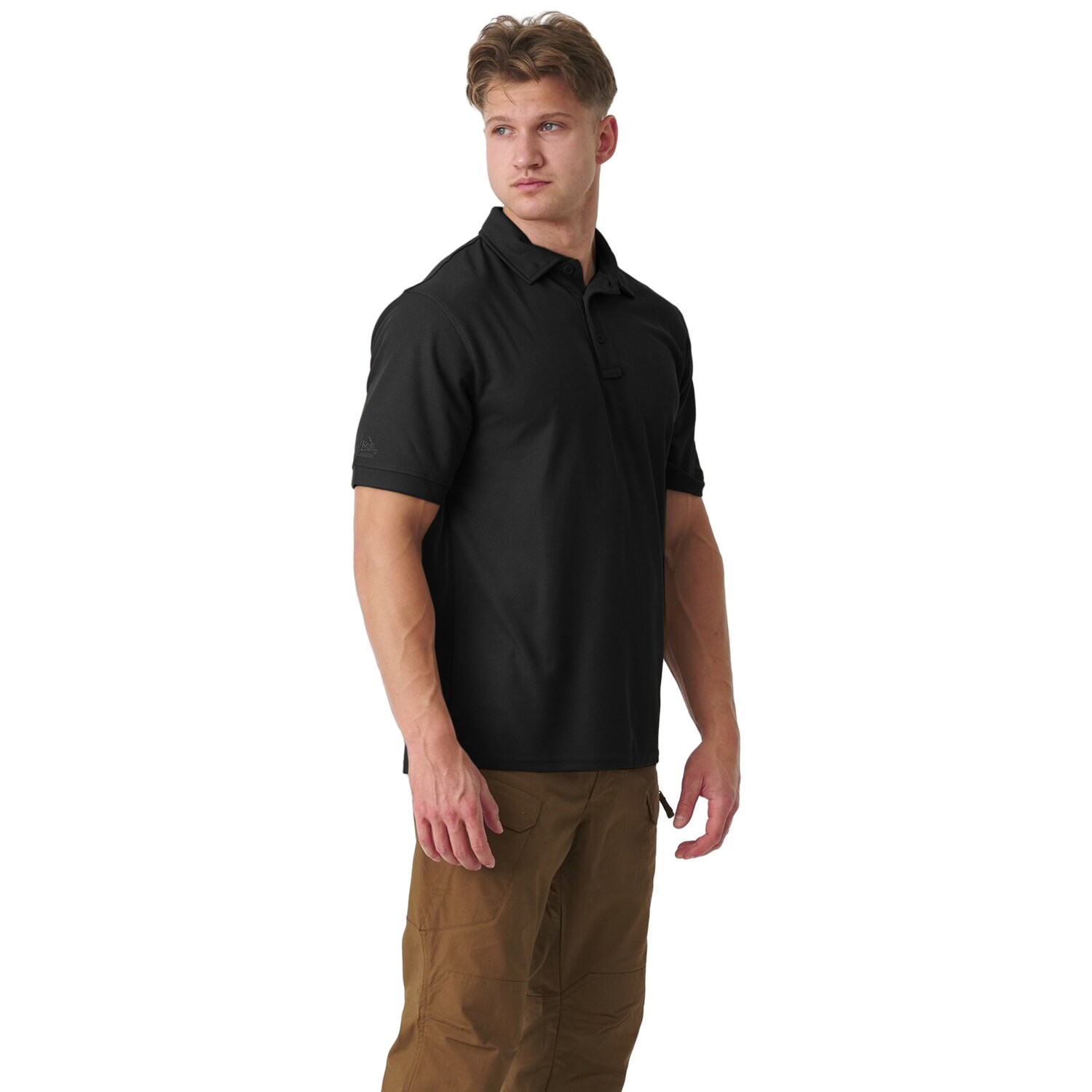 Tricou termoactiv Polo Helikon UTL TopCool Lite - Black