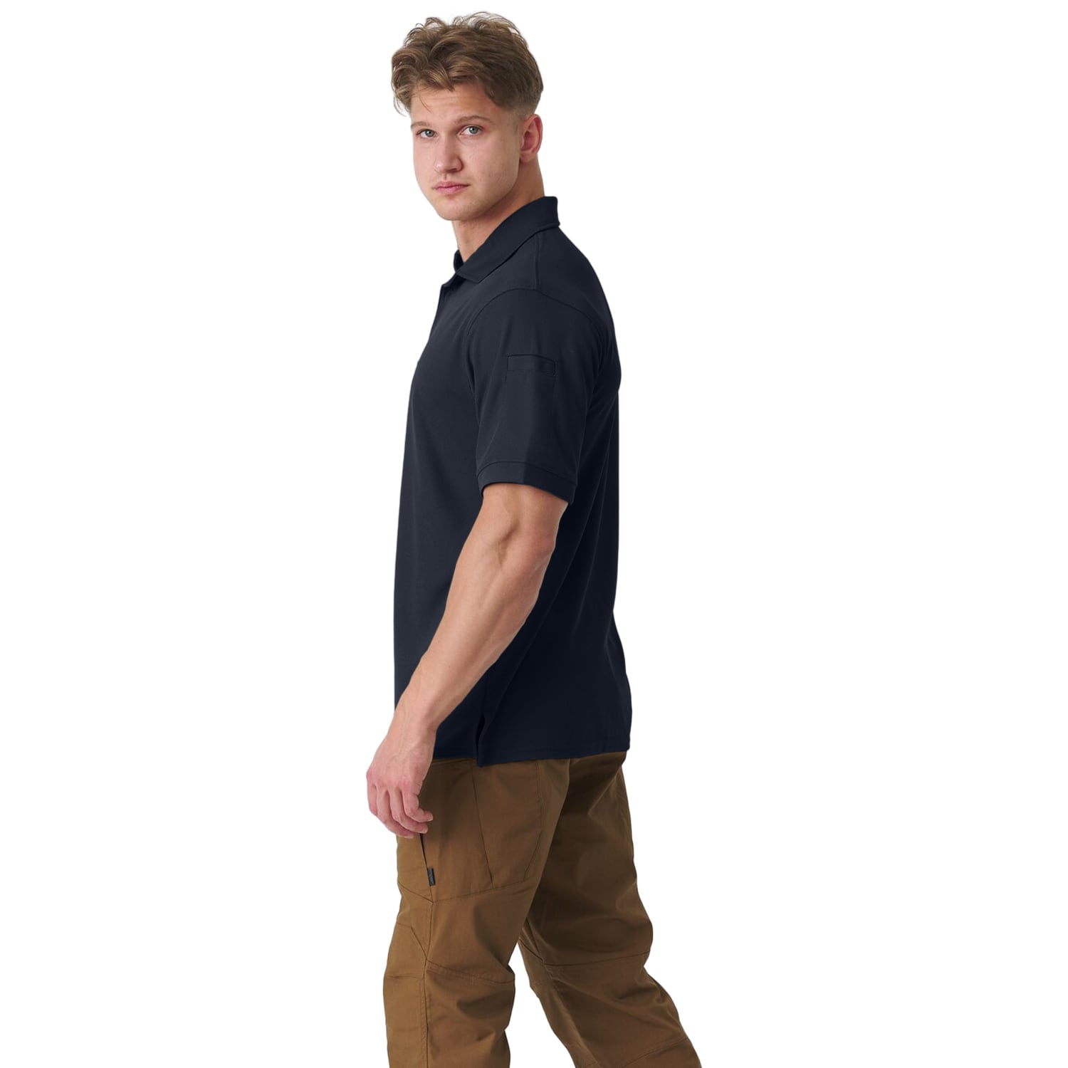 Tricou termoactiv Polo Helikon UTL TopCool Lite - Navy Blue