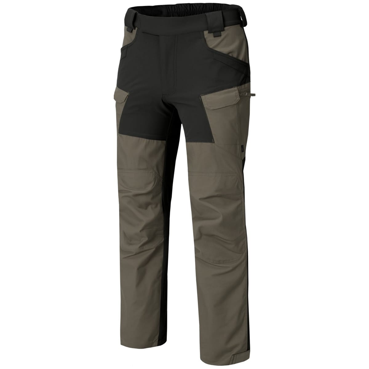 Pantaloni Helikon Hybrid Outback DuraCanvas - Taiga Green/Black