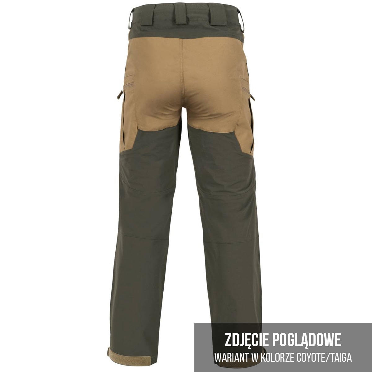 Pantaloni Helikon-Tex Hybrid Outback DuraCanvas - Coyote/Black