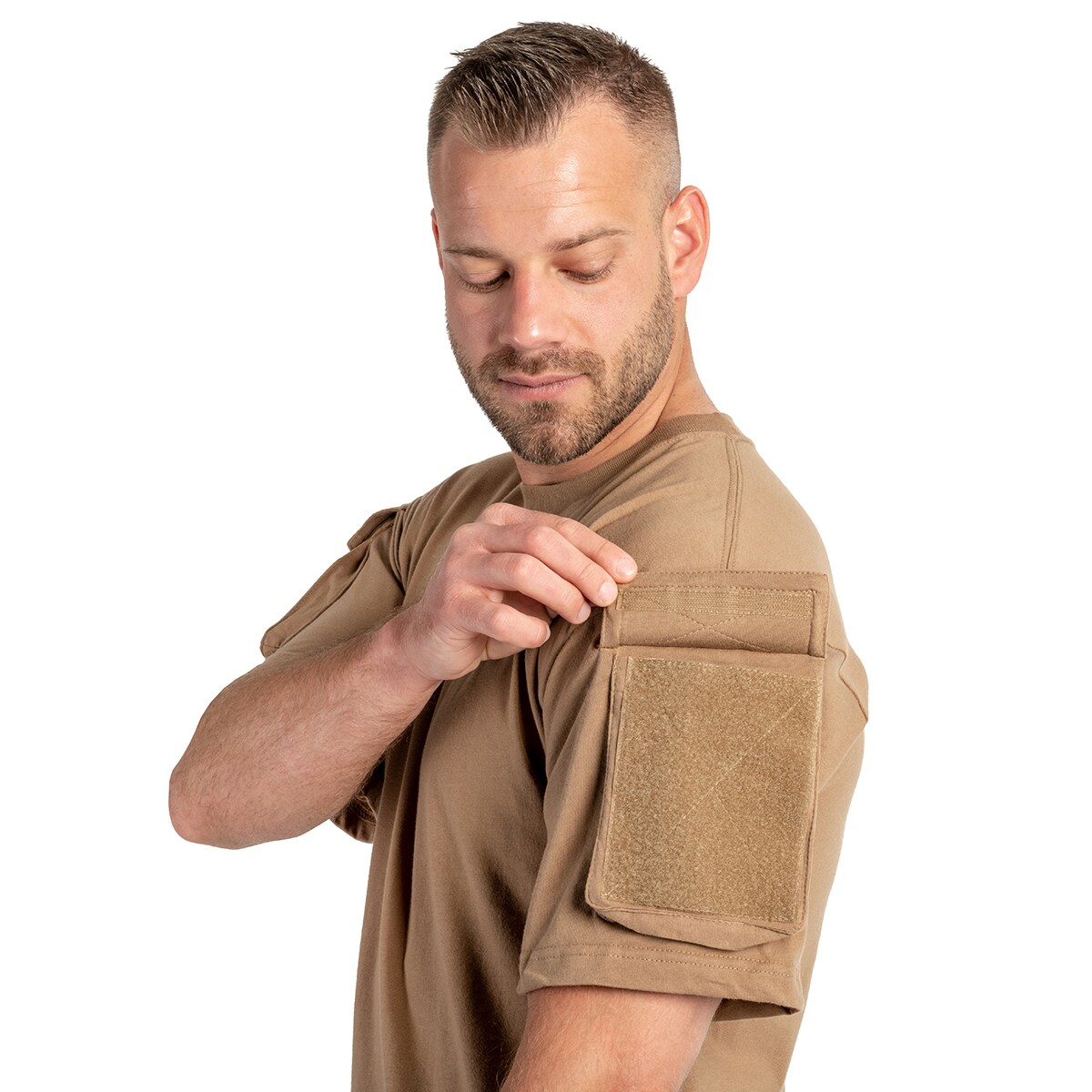 Tricou Mil-Tec Tactical - Coyote