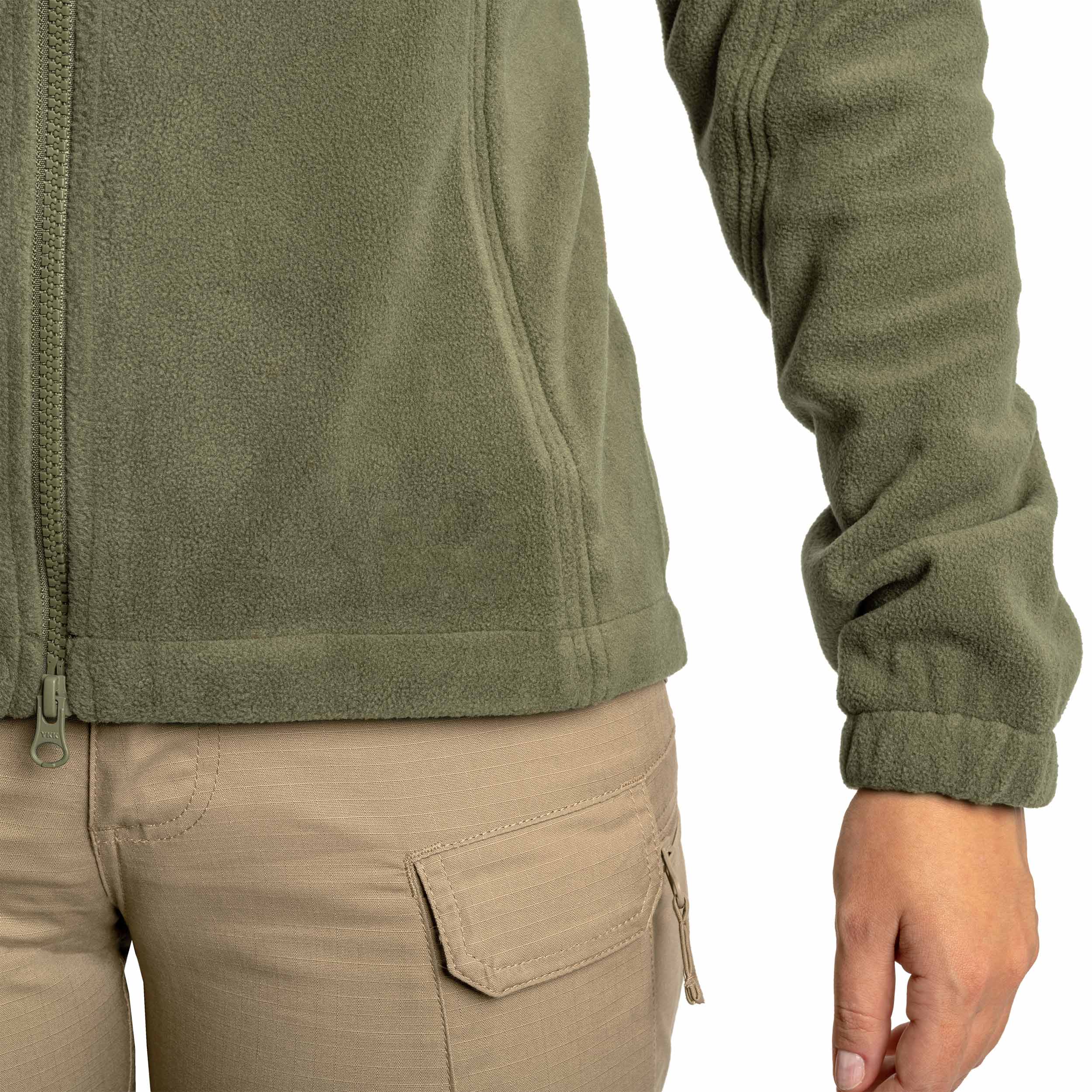 Jachetă de damă Helikon Cumulus Heavy Fleece - Taiga Green