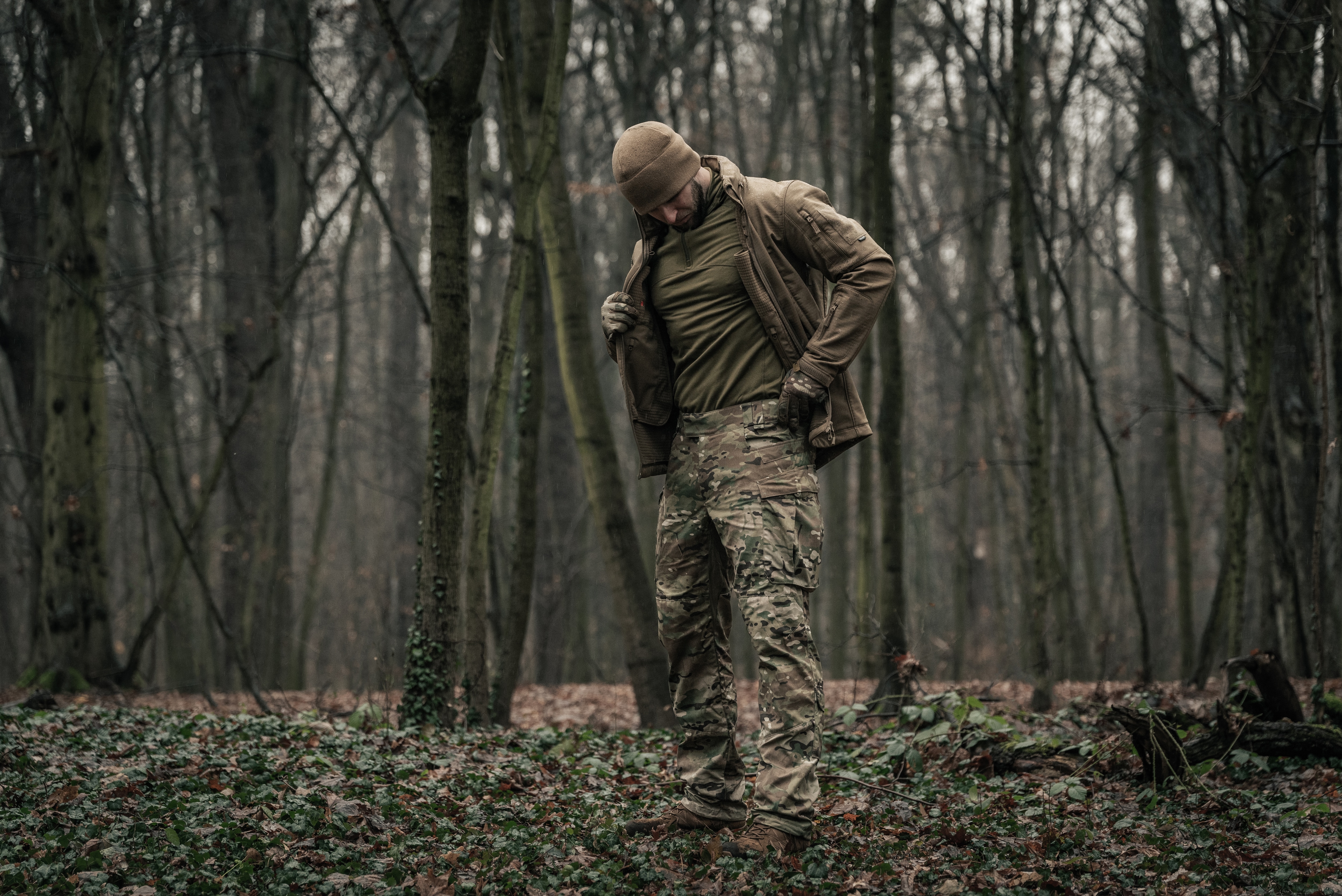 Pantaloni Helikon-Tex MBDU NyCo Rip-Stop - MultiCam