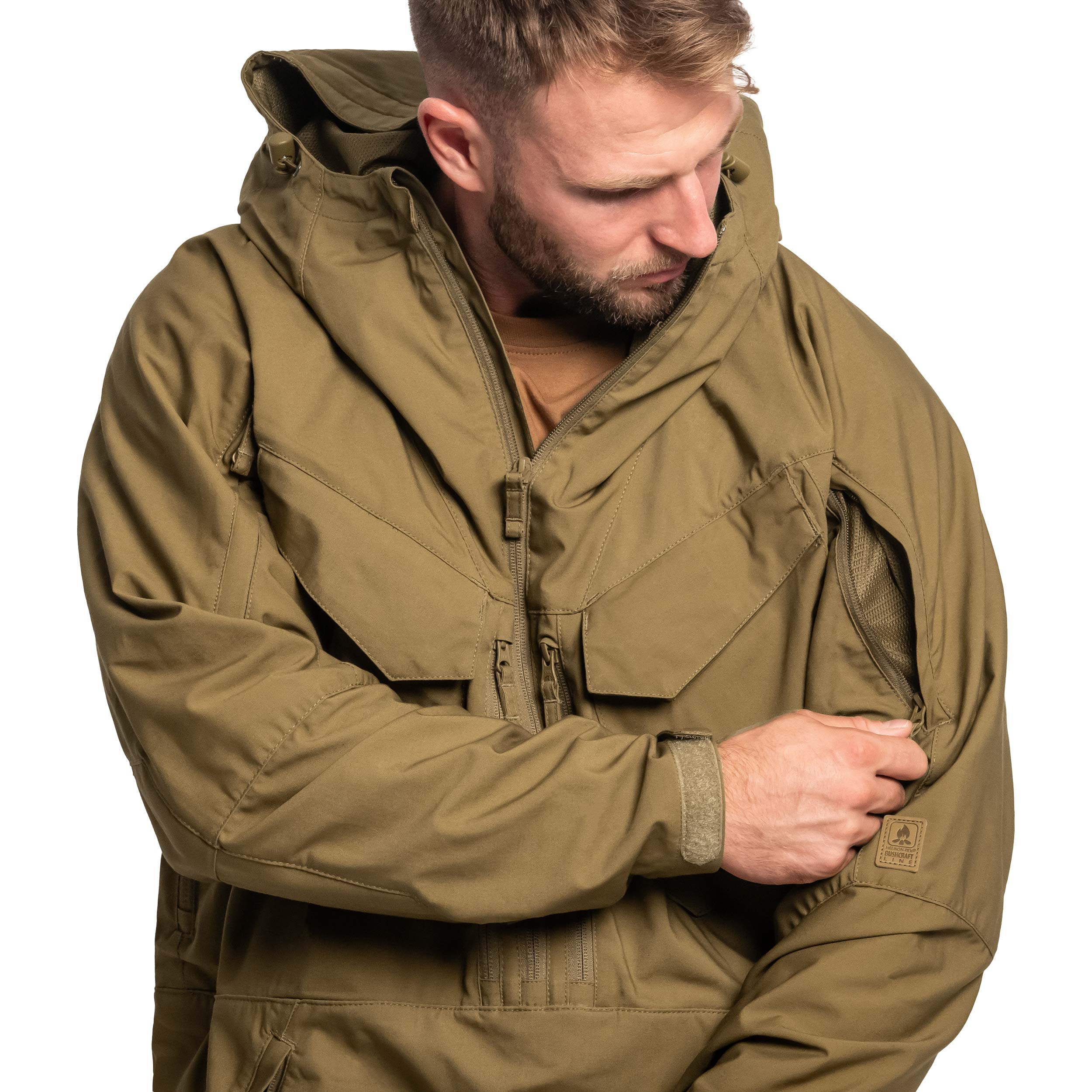 Geacă Helikon Pilgrim Anorak - Coyote