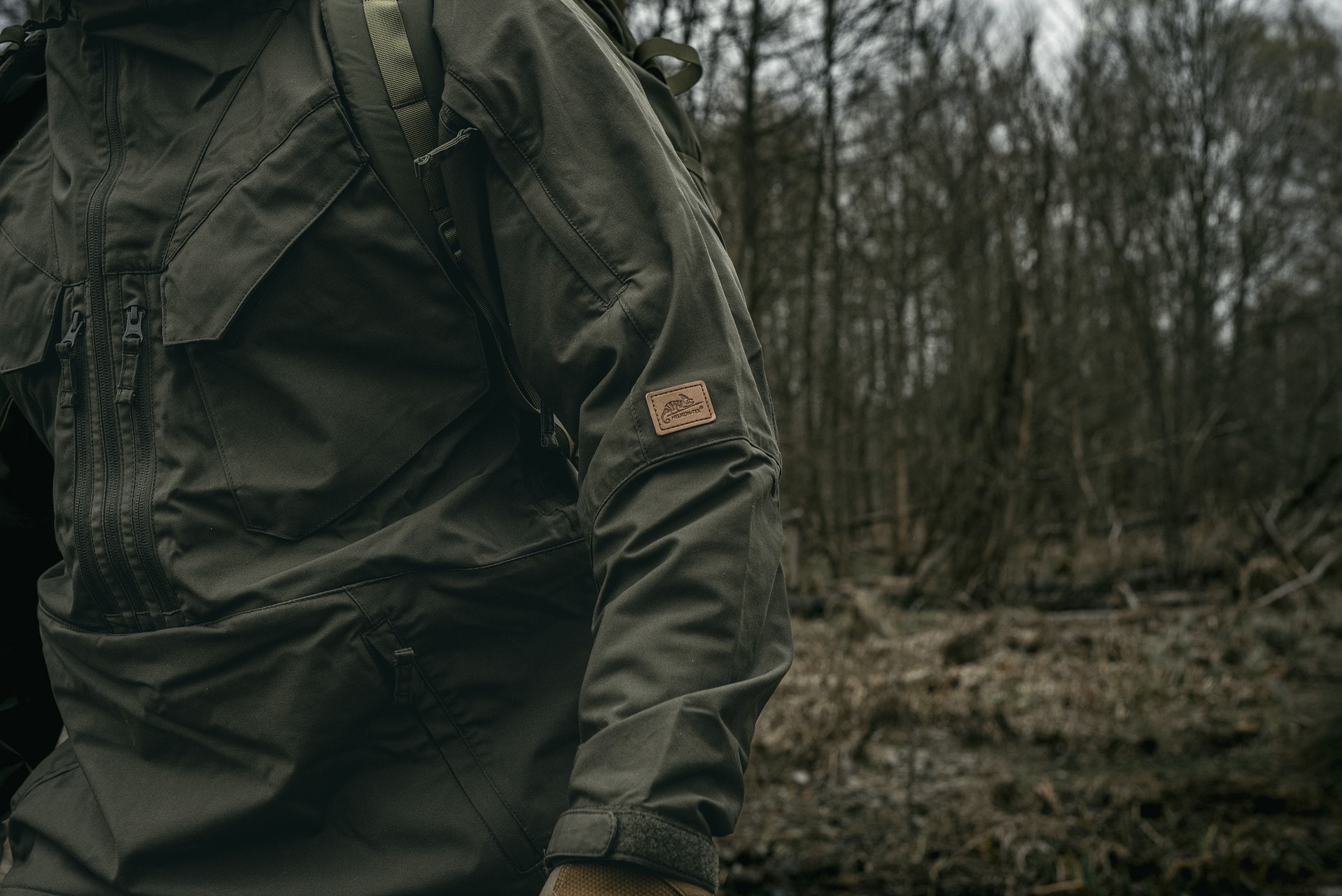 Geacă Helikon-Tex Pilgrim Anorak - Taiga Green