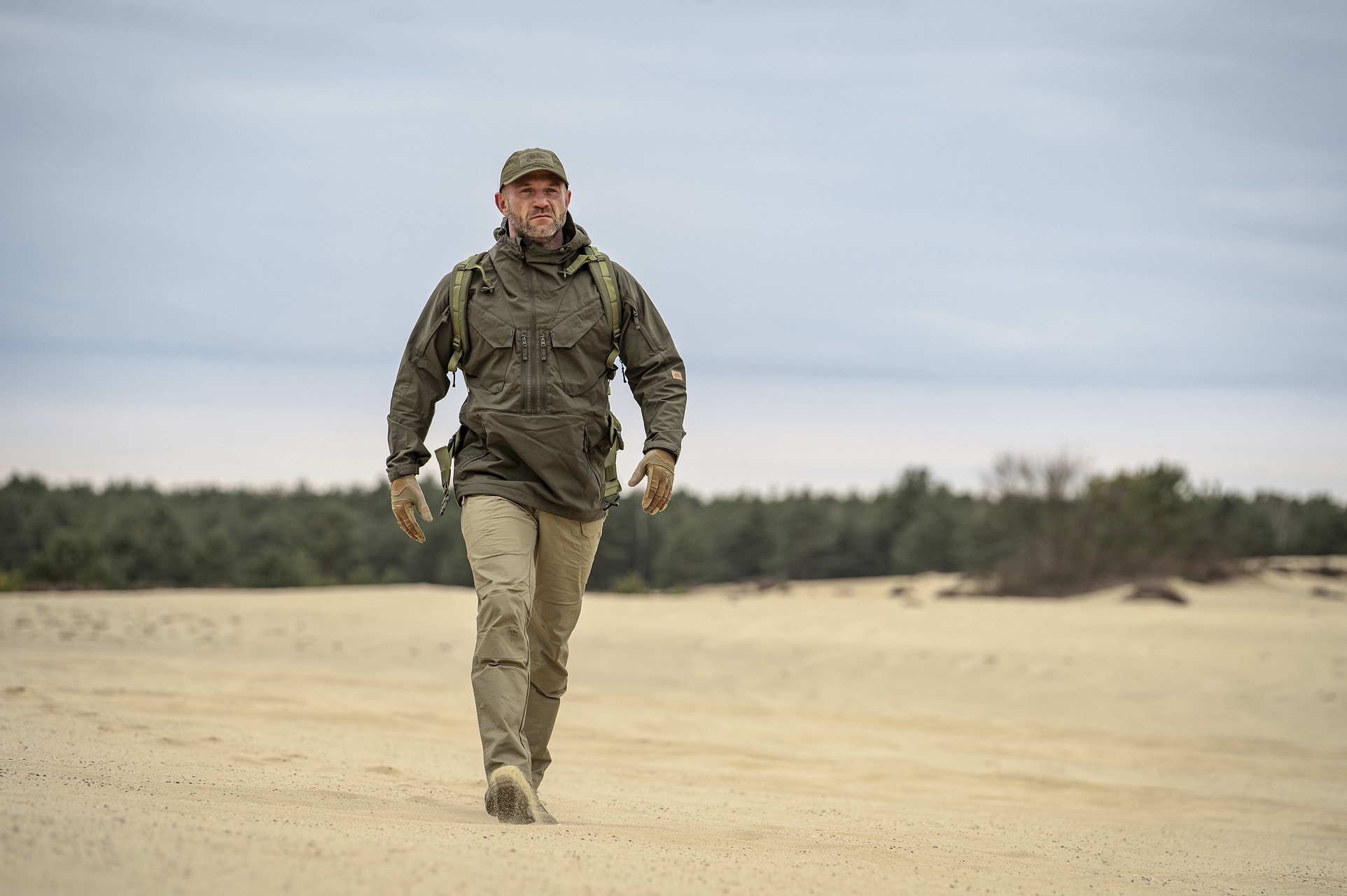 Geacă Helikon Pilgrim Anorak - Taiga Green