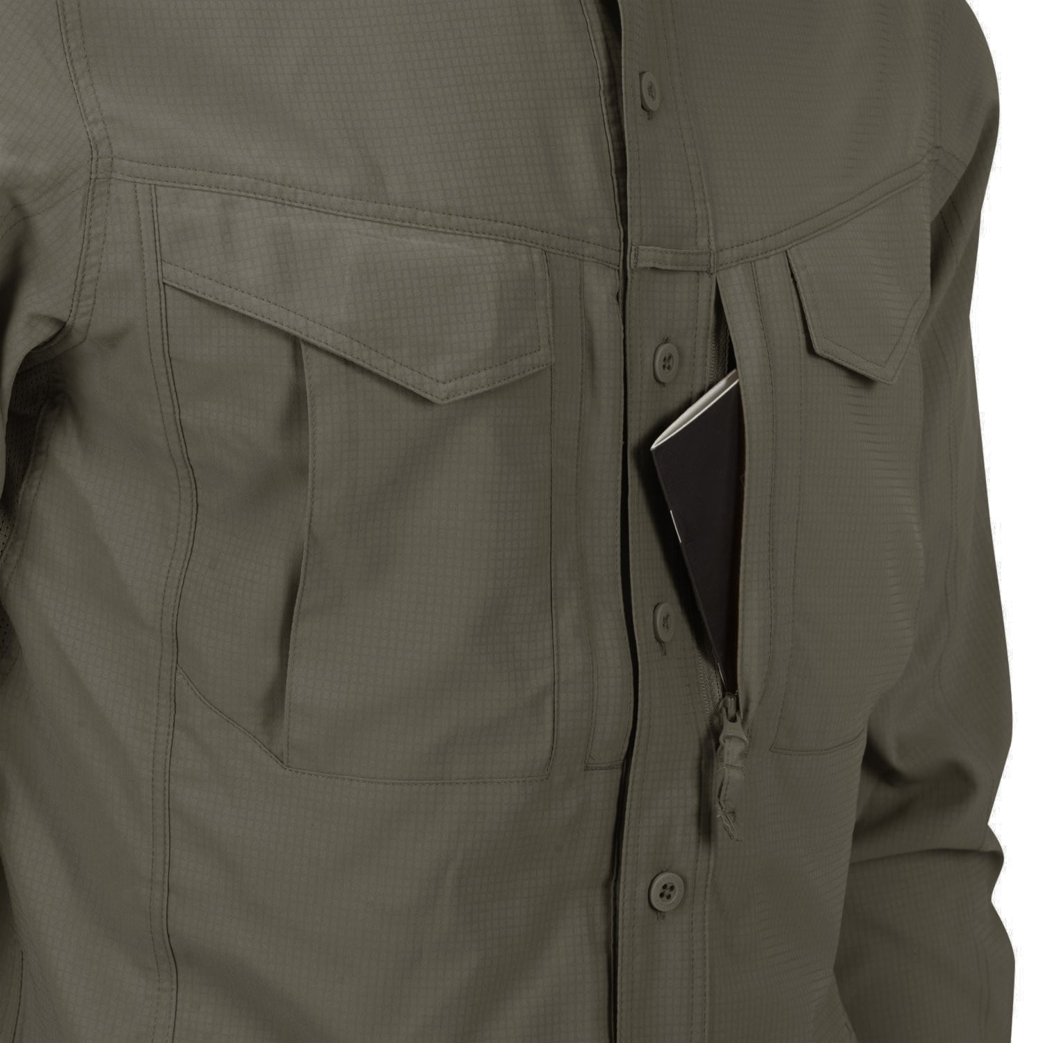 Cămașă Helikon Defender Mk2 Tropical - Dark Olive