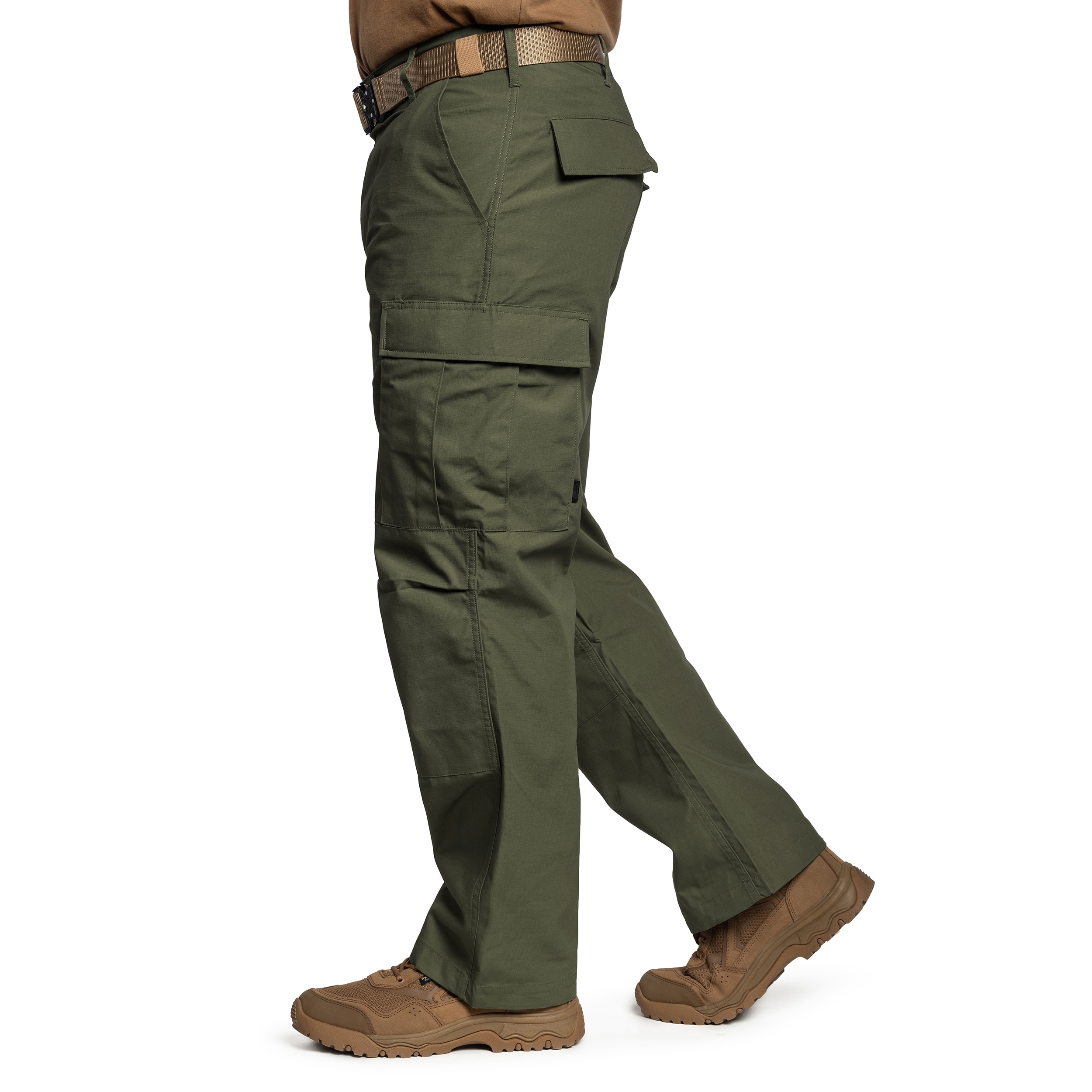 Pantaloni Helikon BDU PolyCotton Rip-Stop - Olive Green