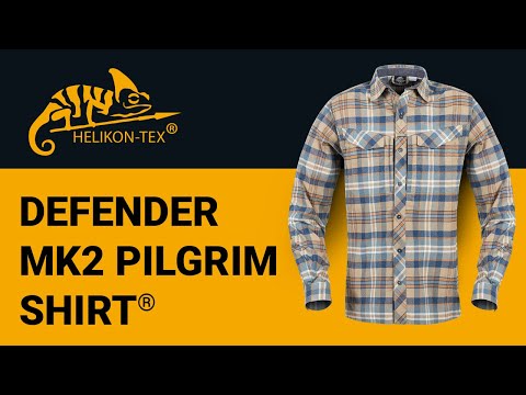 Cămașă Helikon Defender Mk2 Pilgrim - Rust Plaid