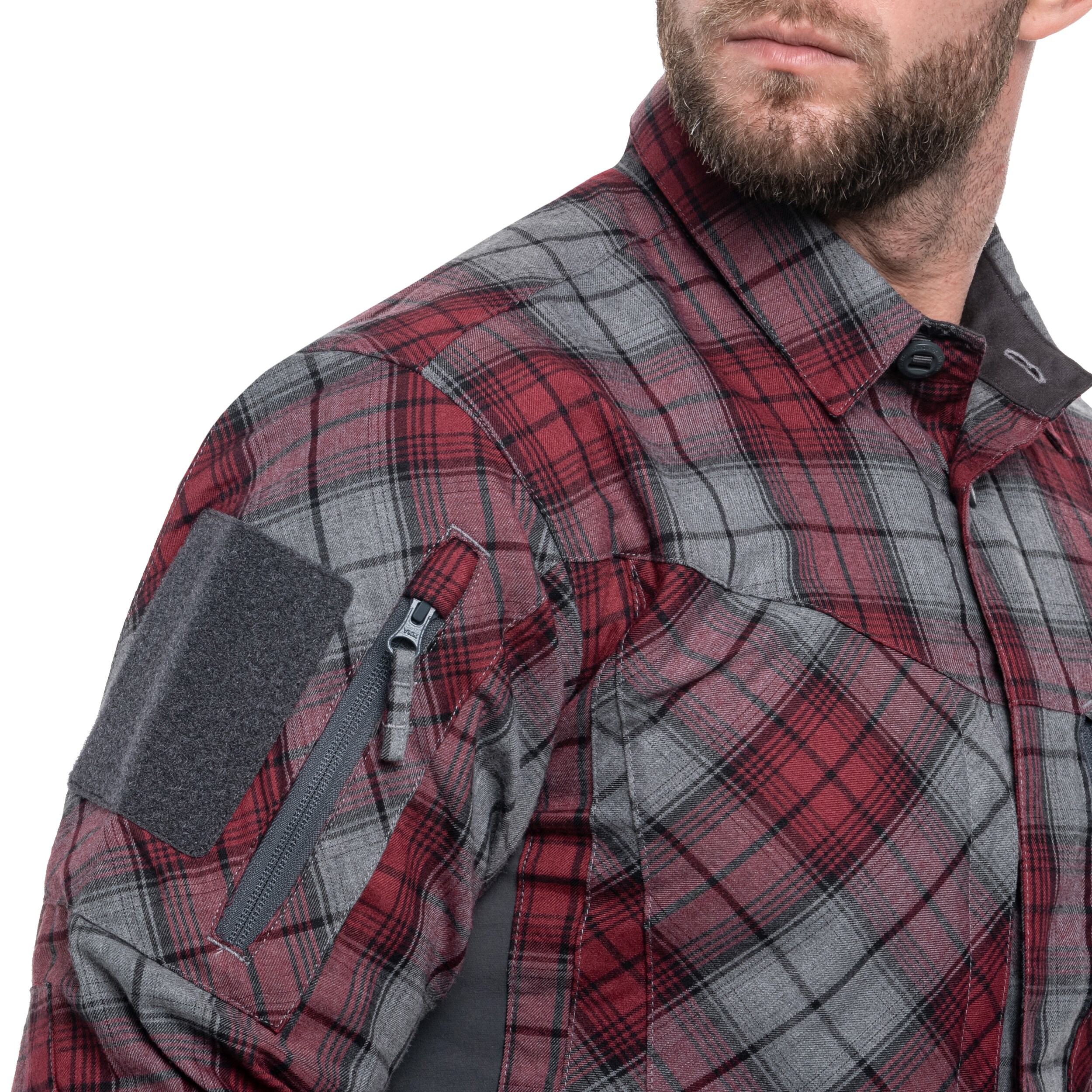 Cămașă Helikon MBDU Flannel - Ruby Plaid